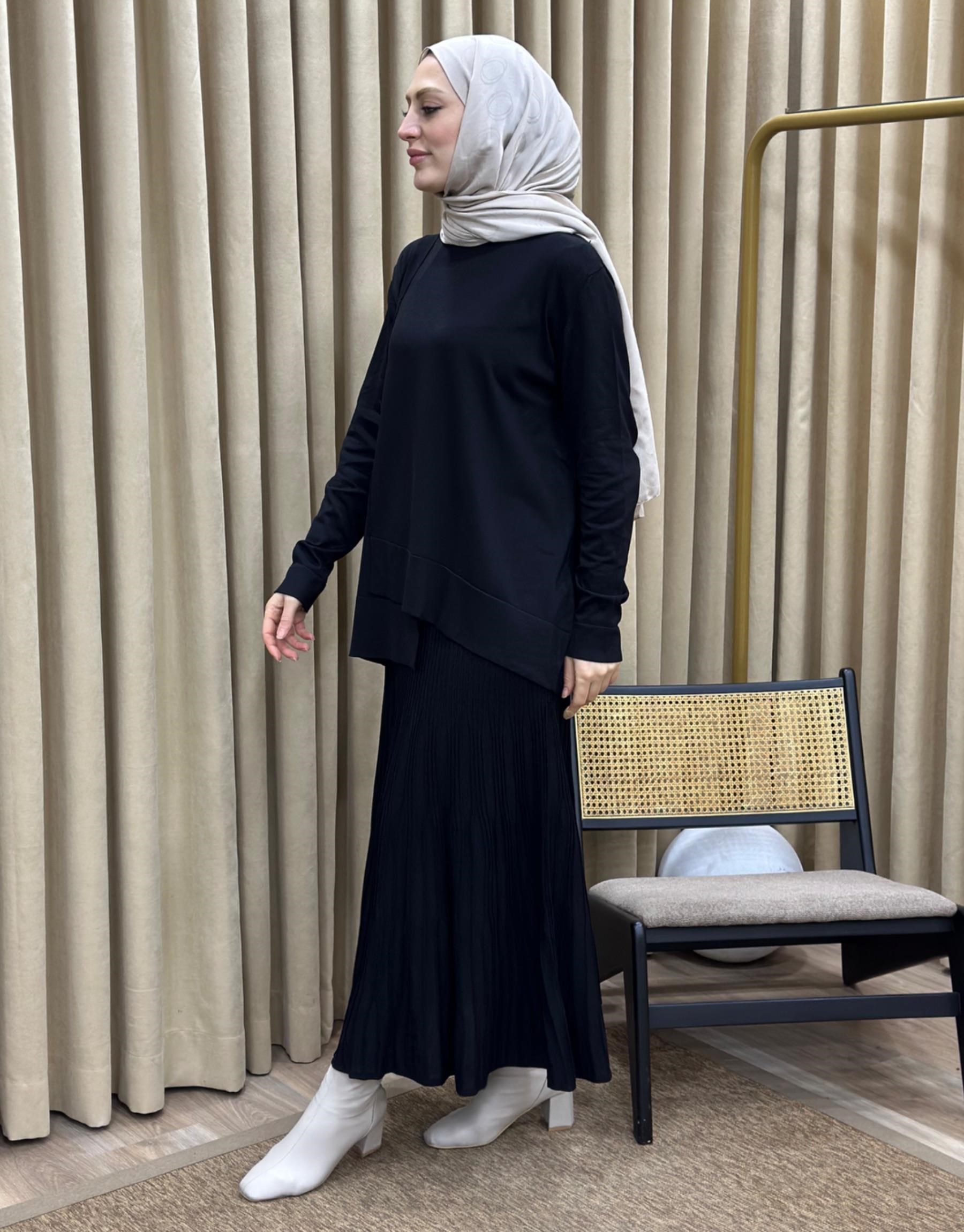NUSS Merserize Tunik - Etek Takım