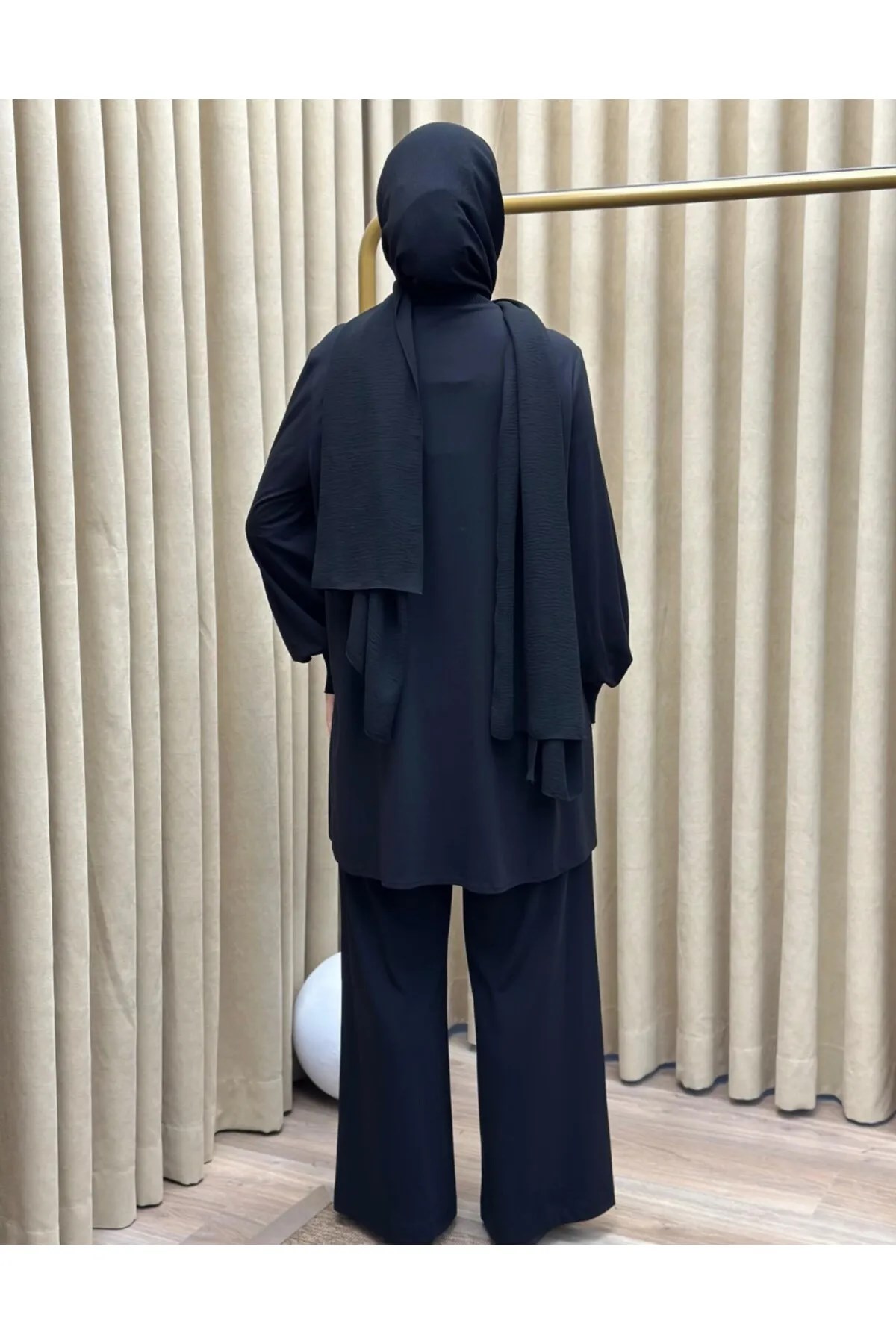 NUSS Parla İşleme Tunik Pantolon Takım
