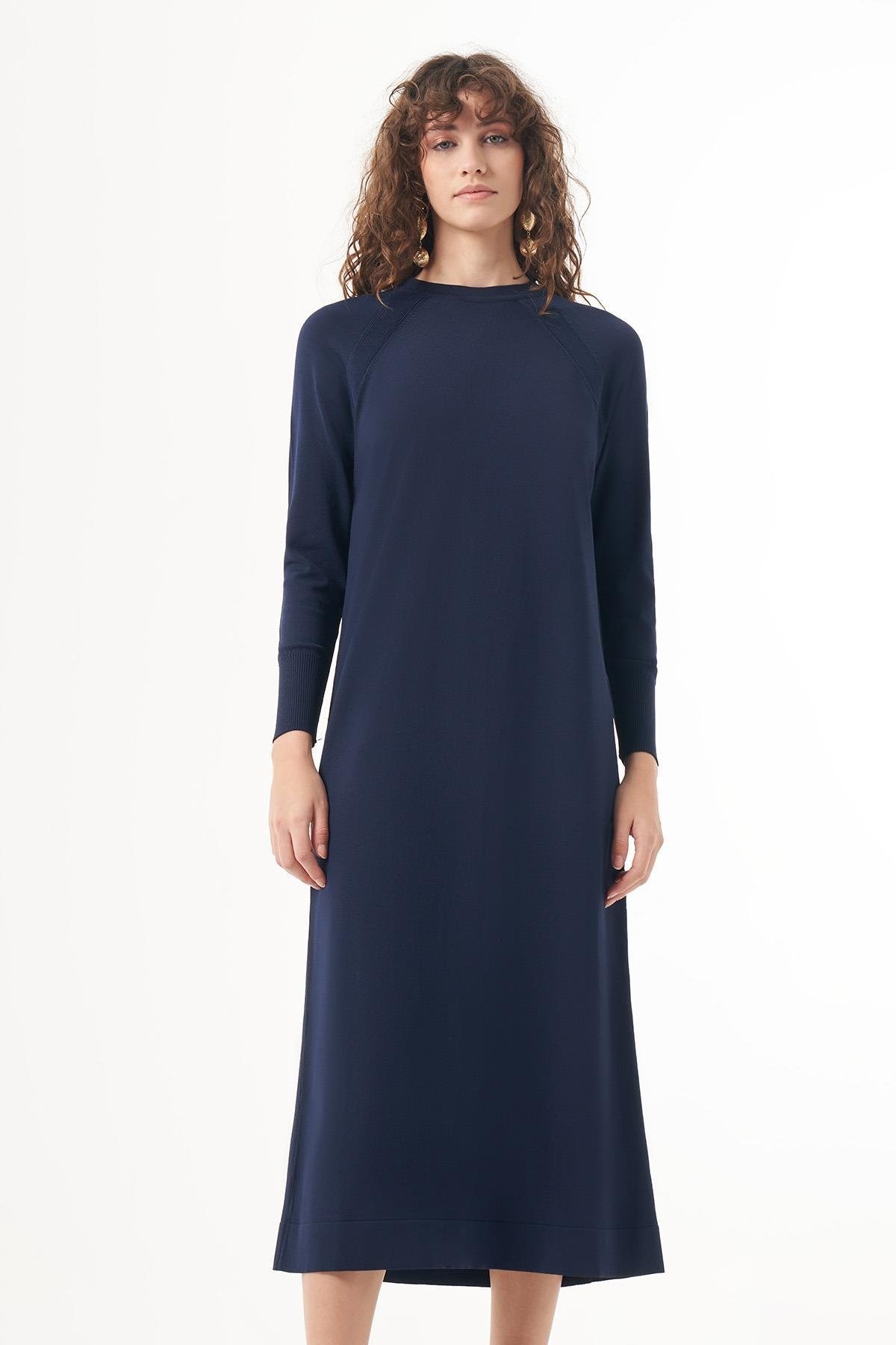 NUSS Reglan Kol Merserize Elbise