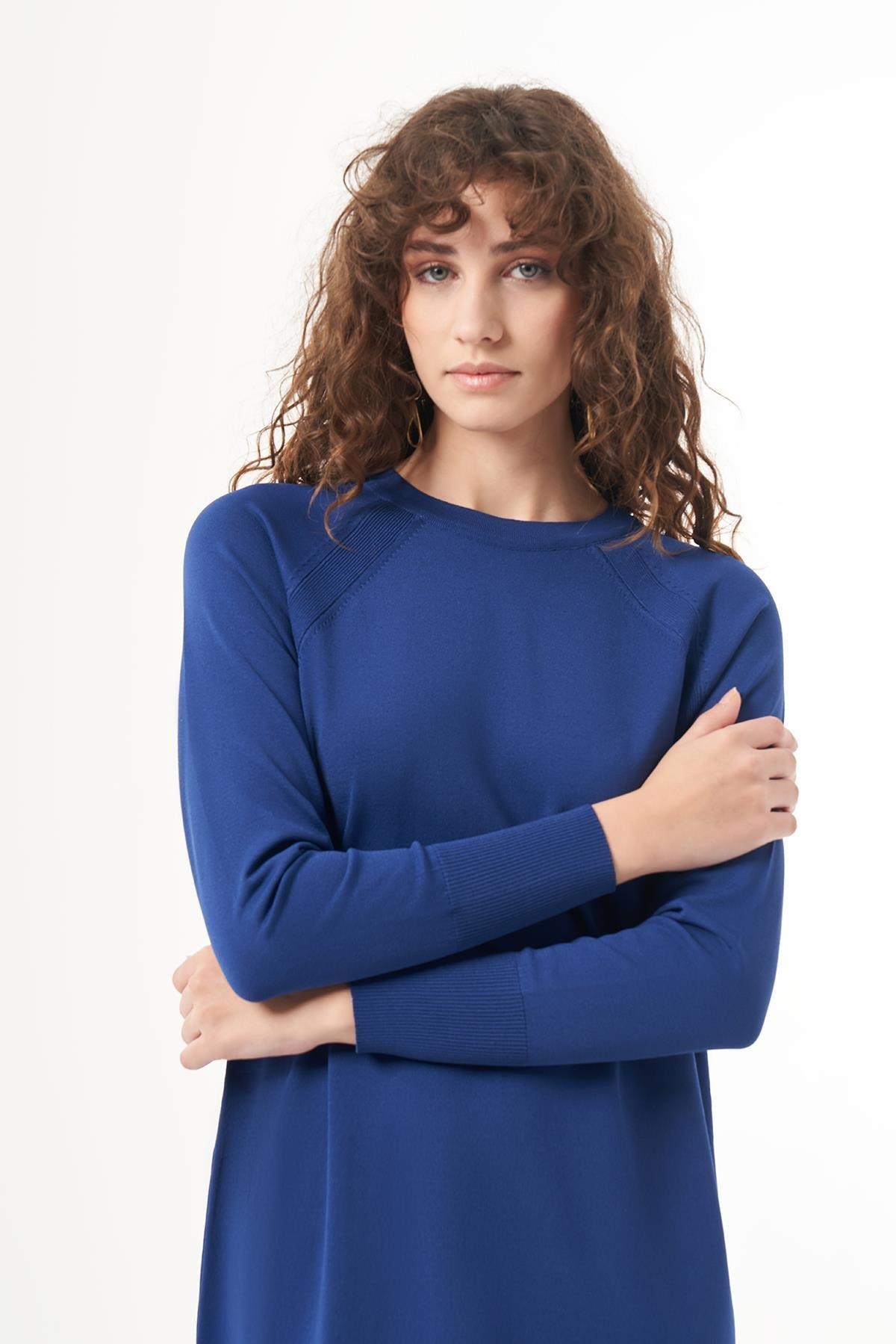 NUSS Reglan Kol Merserize Elbise