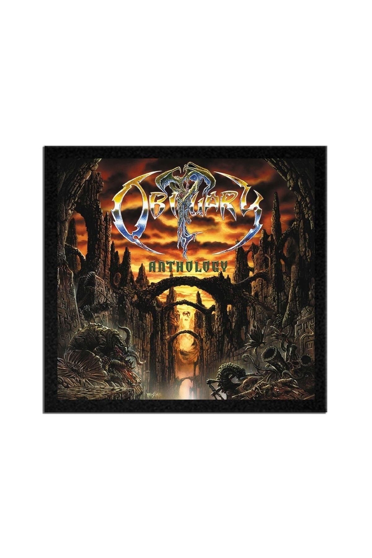 Obituary Anthology Albüm Arma Peç Patch Yama