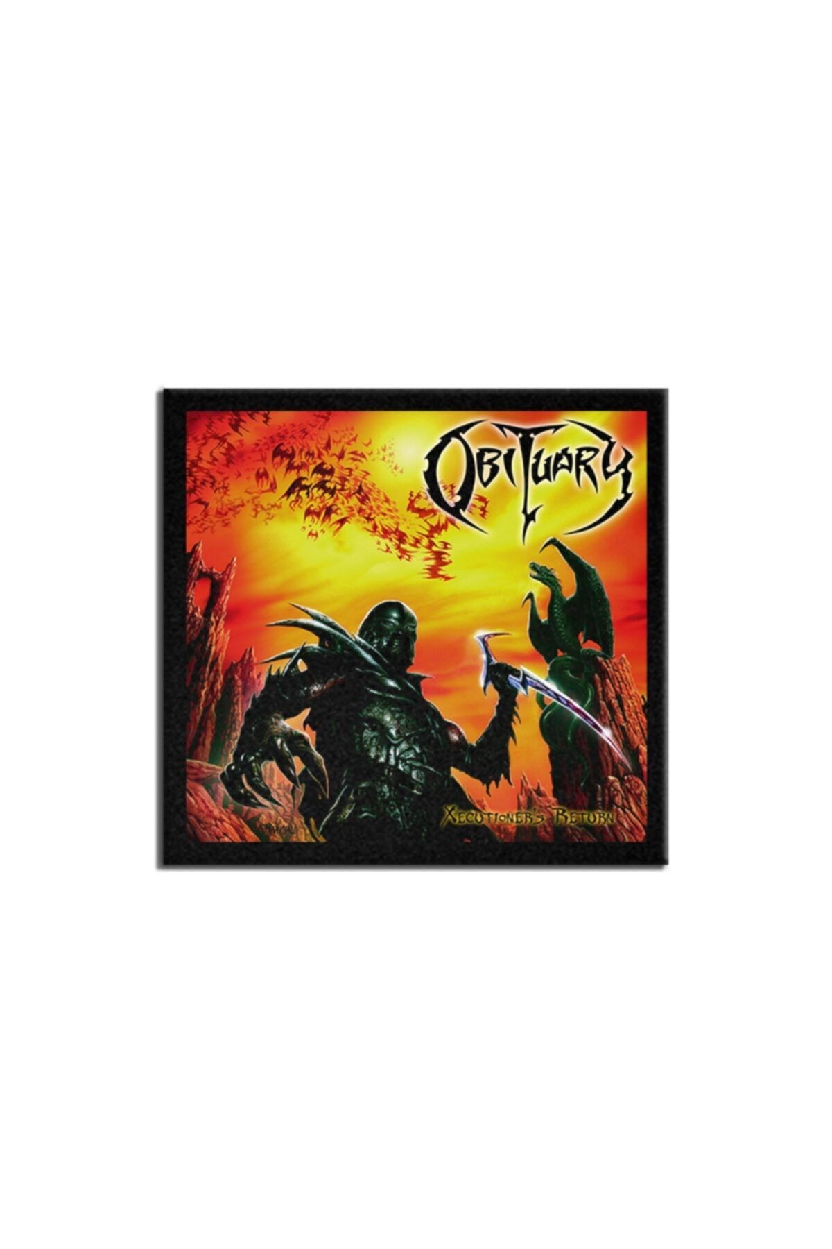 Obituary Xecutioner's Return Albüm Arma Peç Patch Yama
