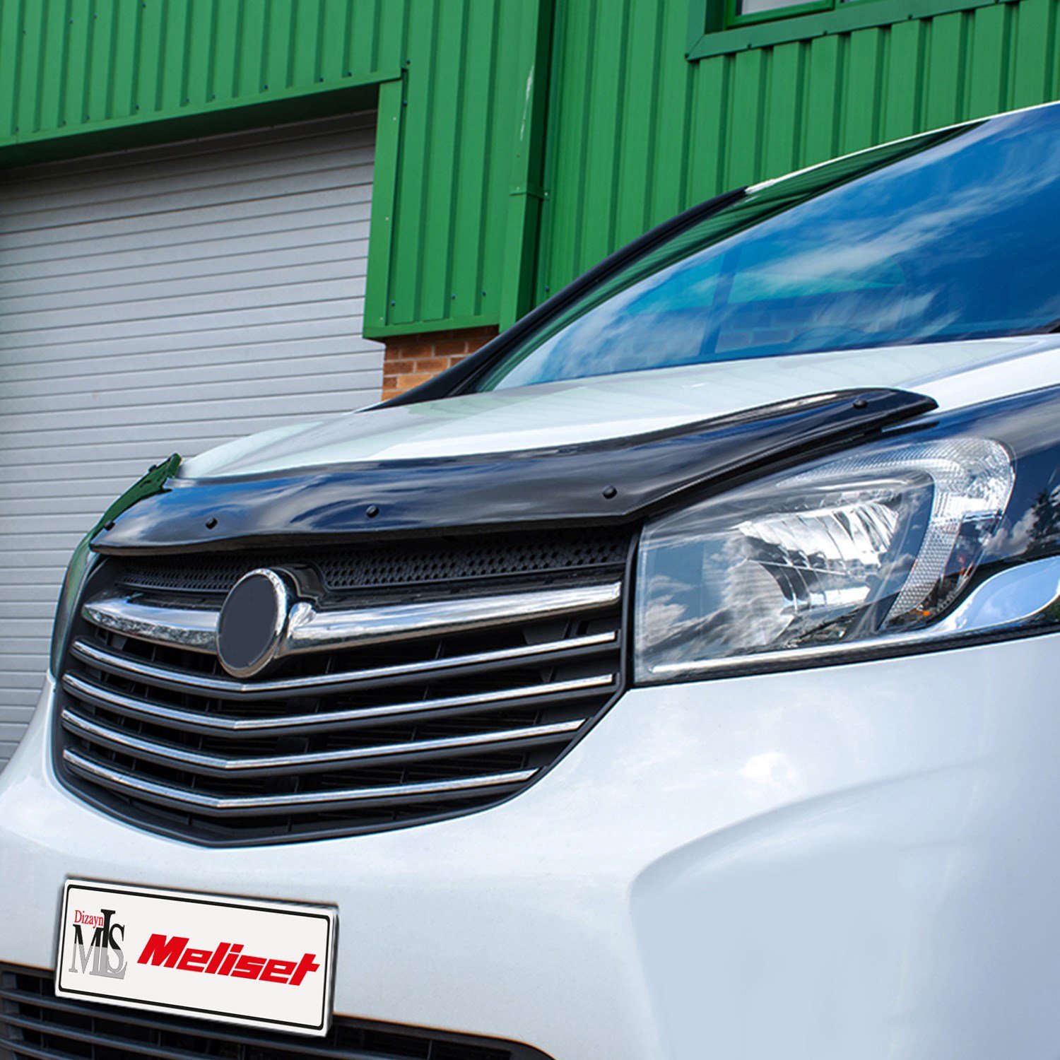 Opel Vivaro B Ön Kaput Rüzgarlığı 2014-2019 Yılı ve Arasına Uyumludur