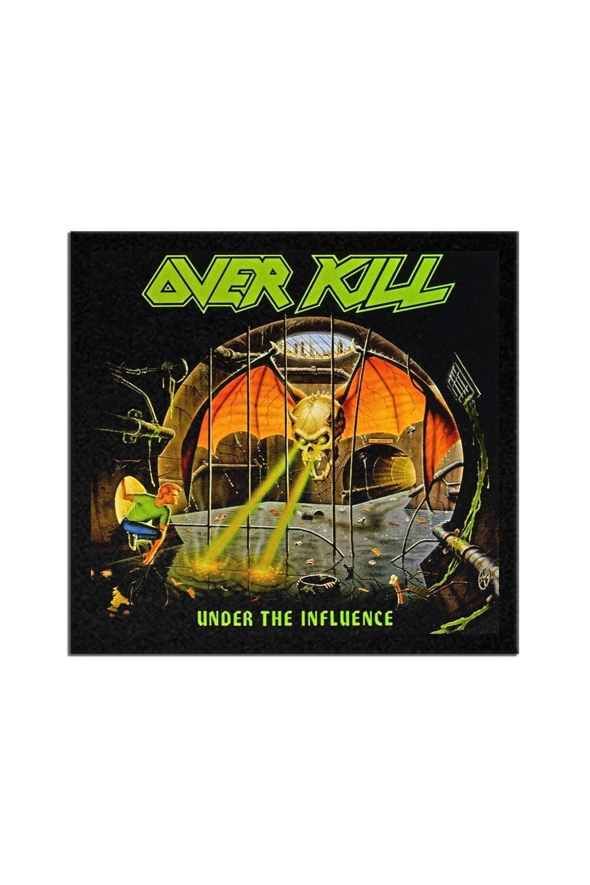 Overkill Under The Influence Albüm Arma Peç Patch Yama