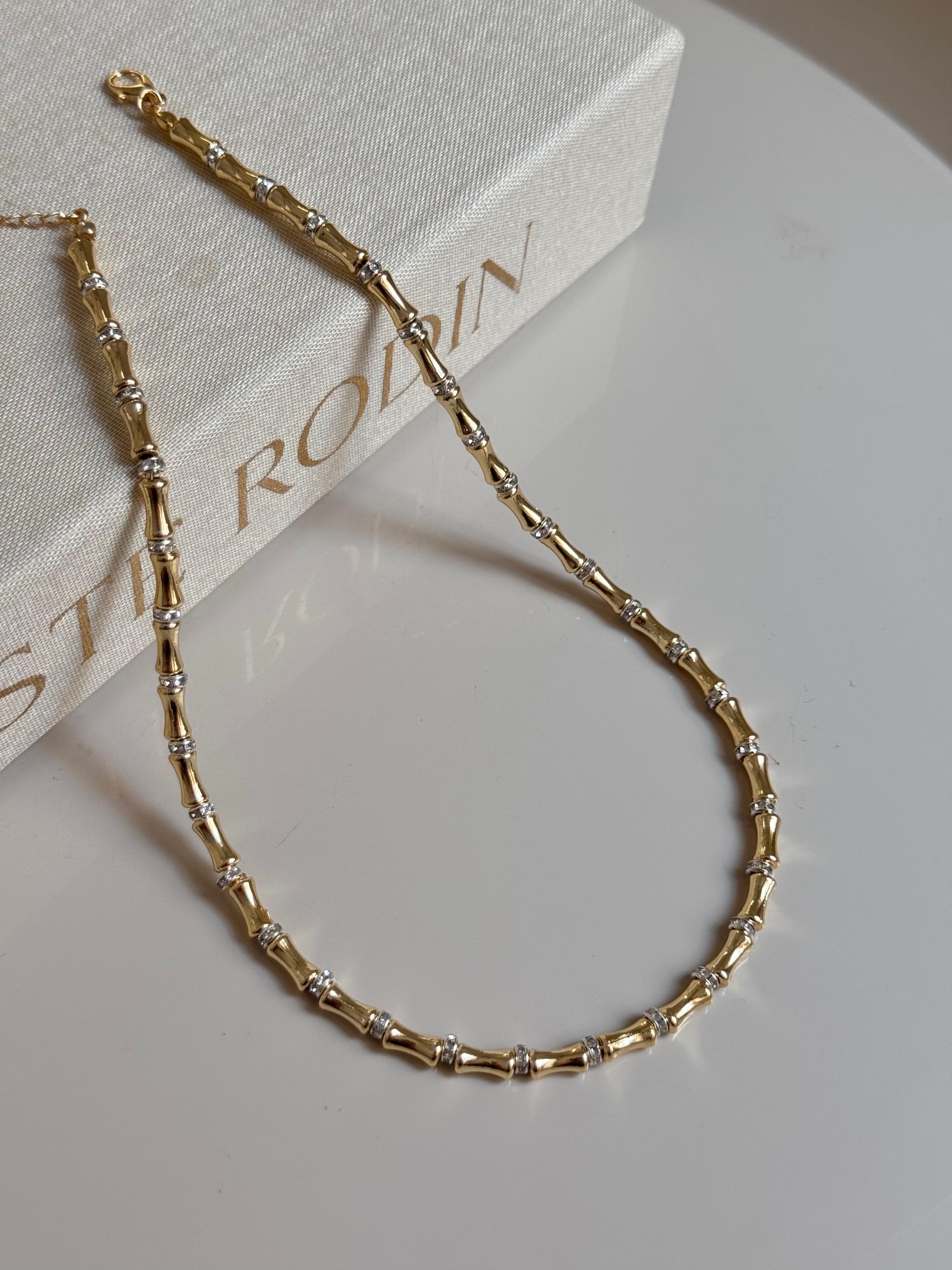 Özel Seri Gold Kemik Kolye