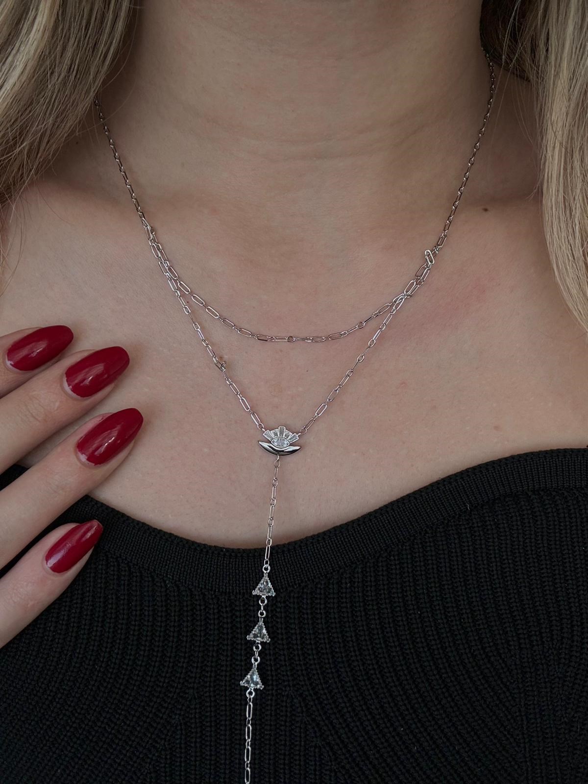 Özel Seri Lotus Silver Kolye