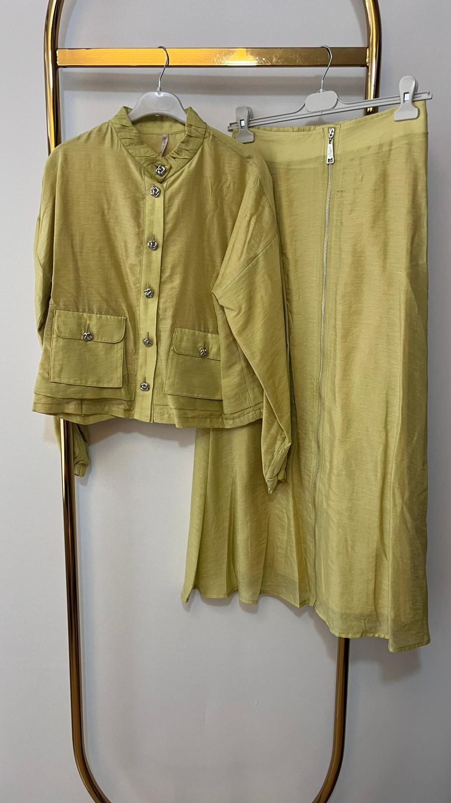 PEARLY Fermuarlı Etekli Macar