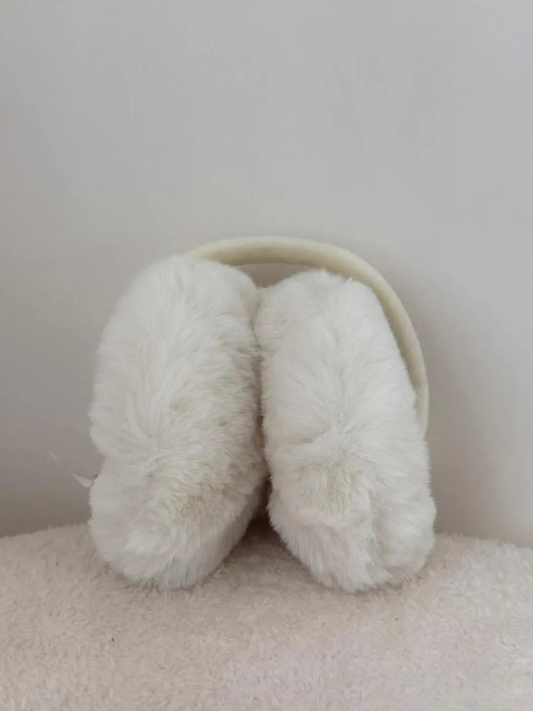 Peluş Kulaklık Vizon