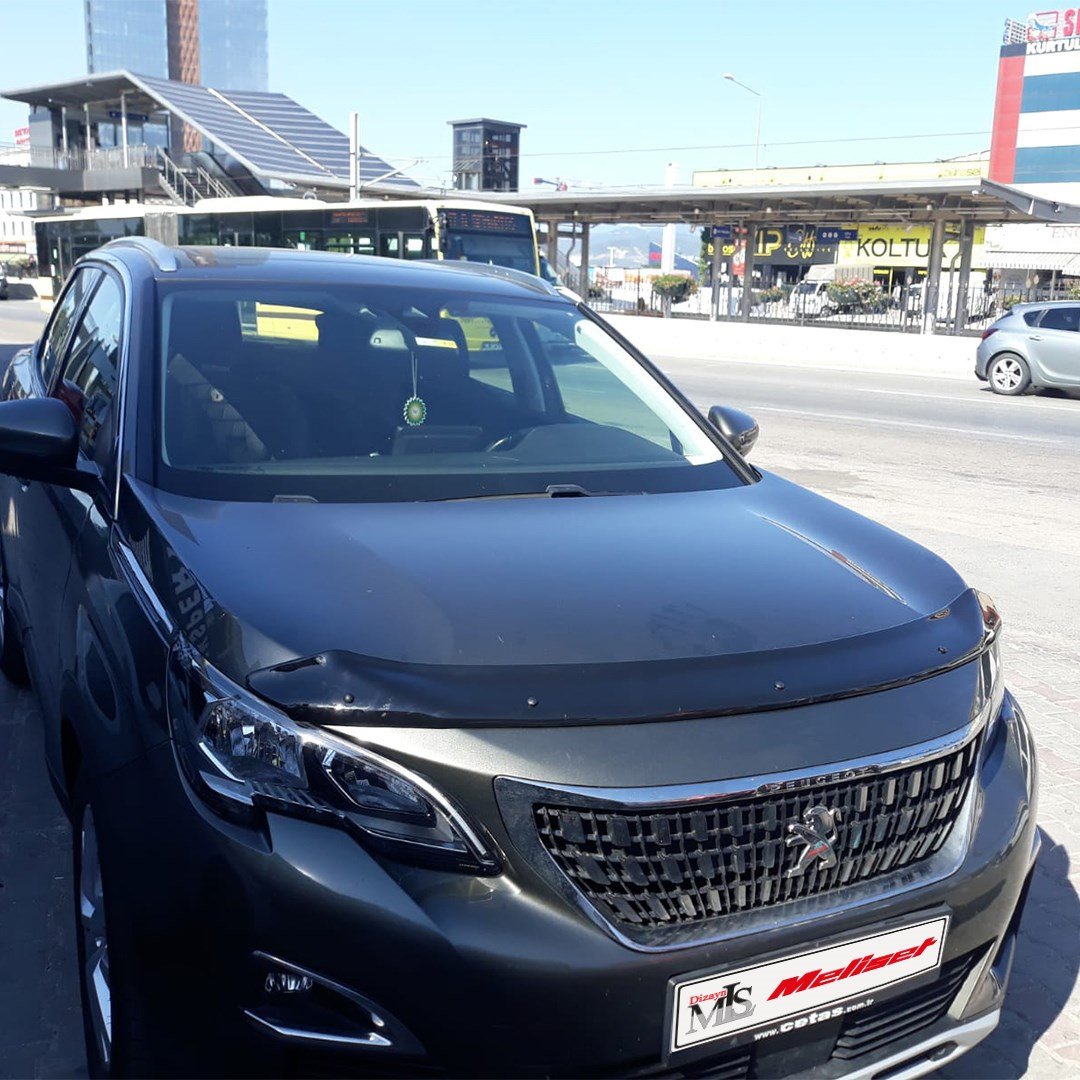 Peugeot 3008 Ön Kaput Rüzgarlığı 2016-2024 Yılı ve Arasına Uyumludur