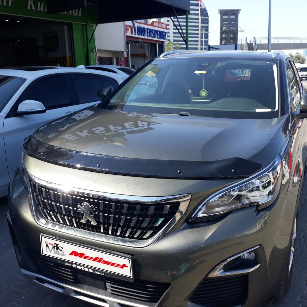 Peugeot 3008 Ön Kaput Rüzgarlığı 2016-2024 Yılı ve Arasına Uyumludur