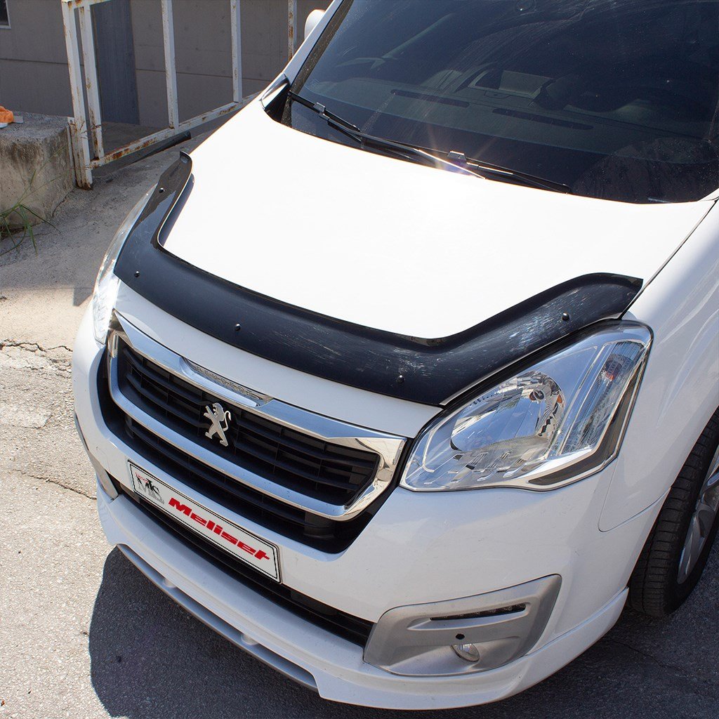 Peugeot Partner Tepee Ön Kaput Rüzgarlığı 2015-2018 Yılı ve Arasına Uyumludur