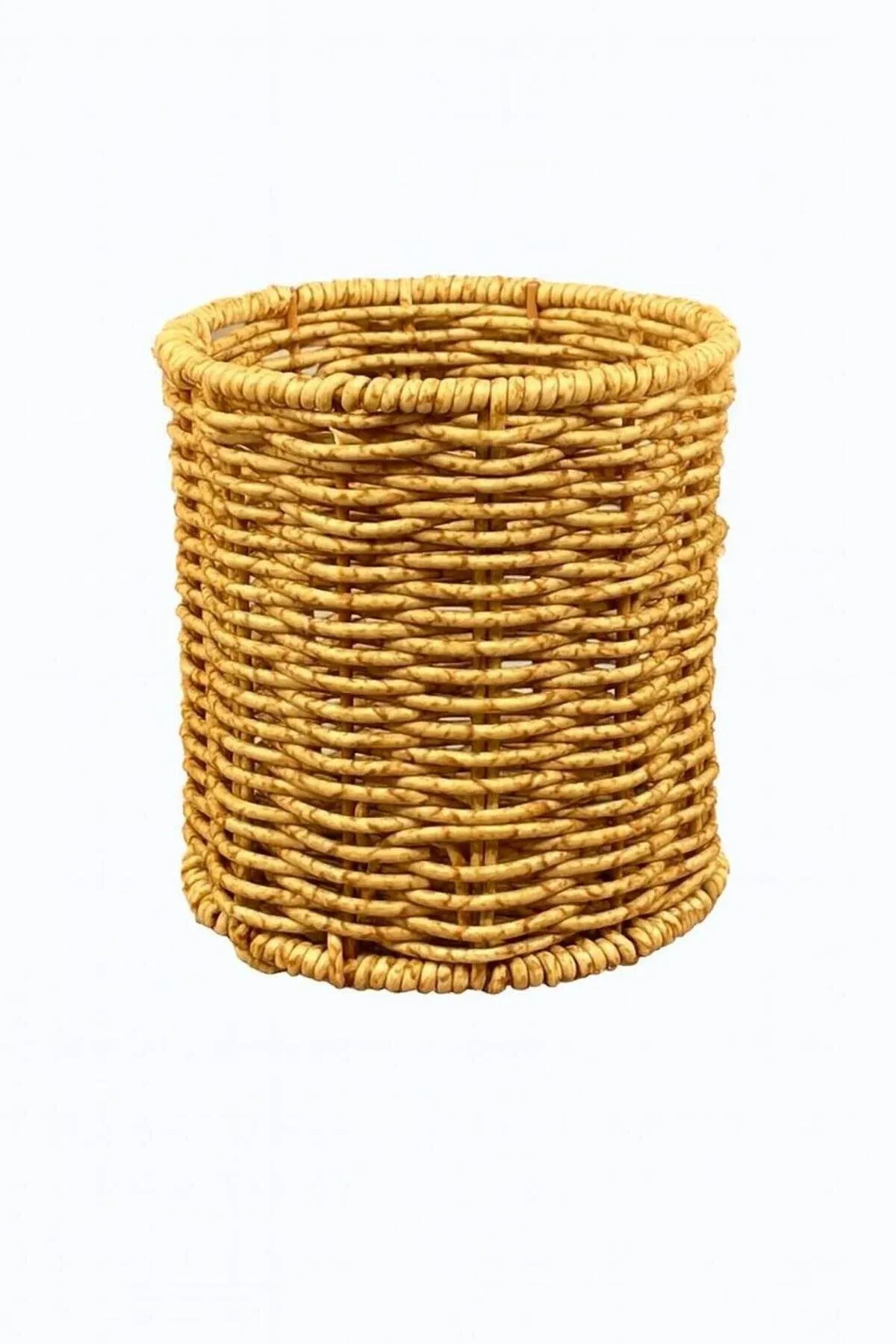 Rattan Mutfak Kaşıklık Düzenleyici – El Örgüsü Sepet