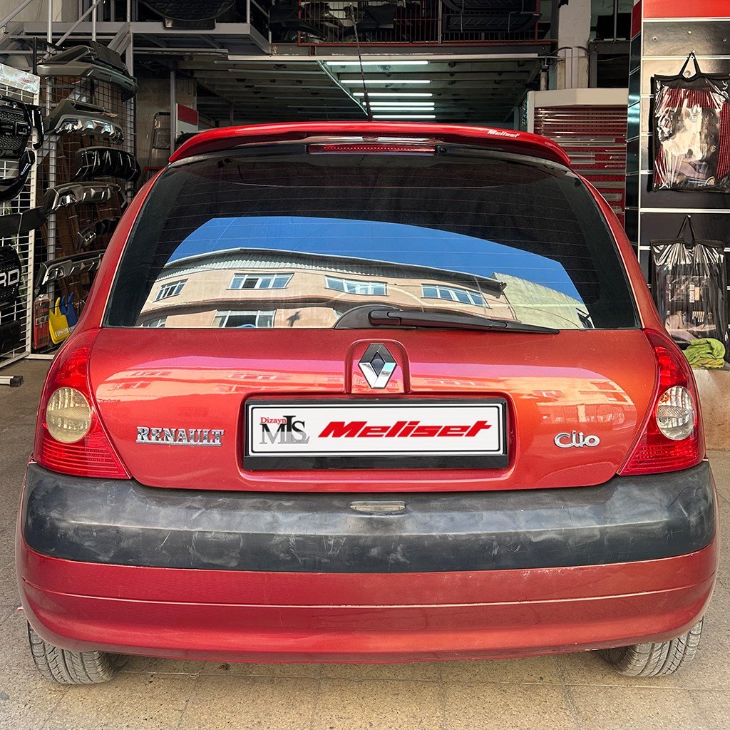 Renault Clio 2 HB Spoiler 1999-2004 Yılı ve Arasına Uyumludur