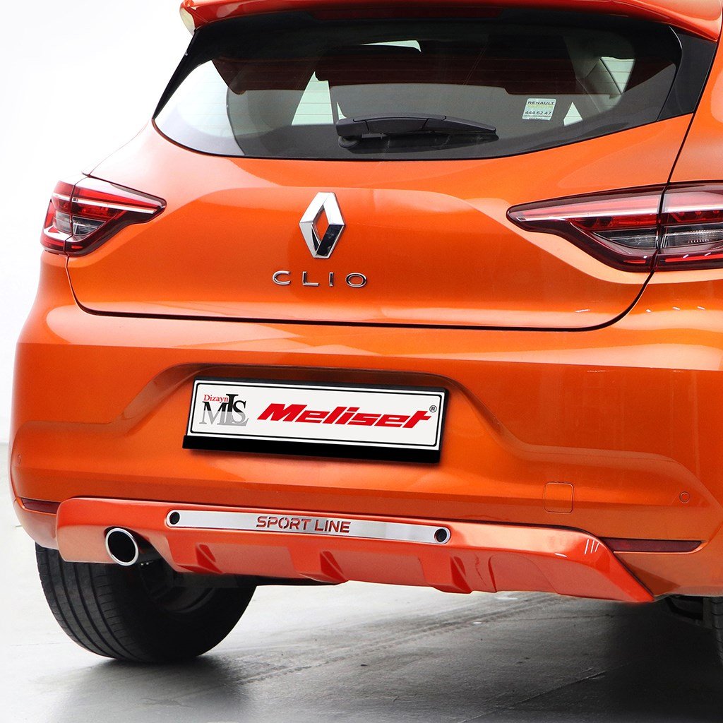 Renault Clio 5 Arka Difüzör 2019-2025 Yılı ve Arasına Uyumludur (EGZOZ UCU HEDİYE)