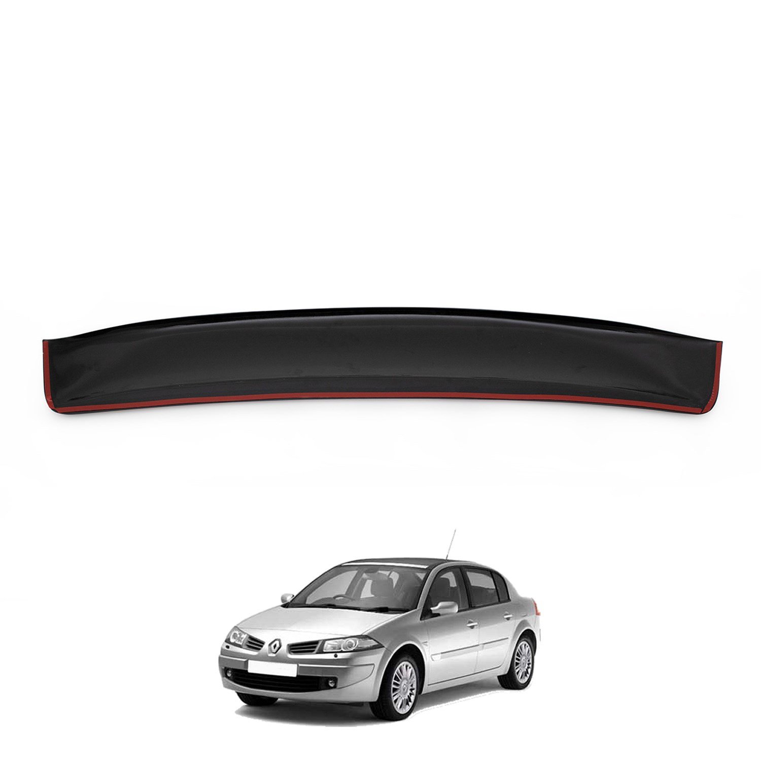 Renault Megane 2 Arka Cam Üstü Spoiler 2003-2008 Yılı ve Arasına Uyumludur