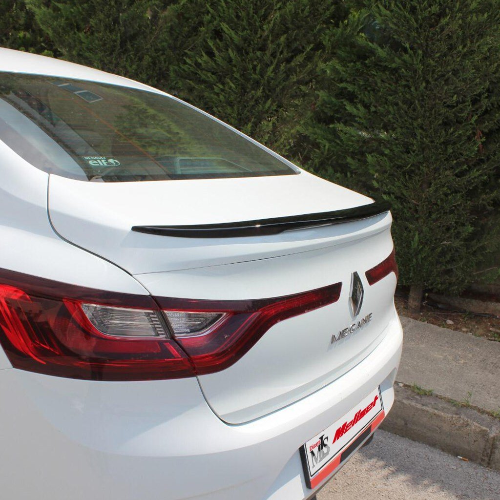 Renault Megane 4 SD Bagaj Üstü Spoiler 2015 Yılı ve Sonrasına Uyumludur