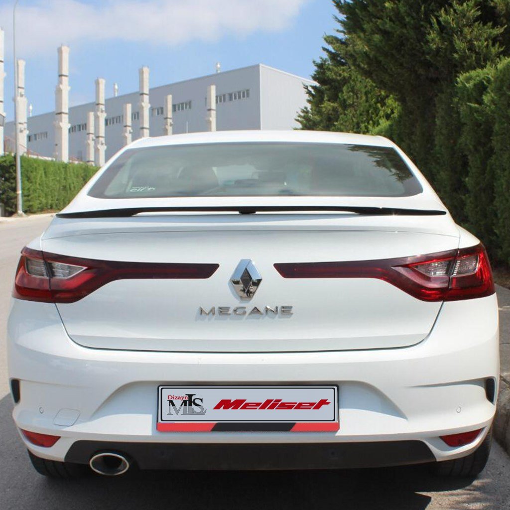 Renault Megane 4 SD Bagaj Üstü Spoiler 2015 Yılı ve Sonrasına Uyumludur