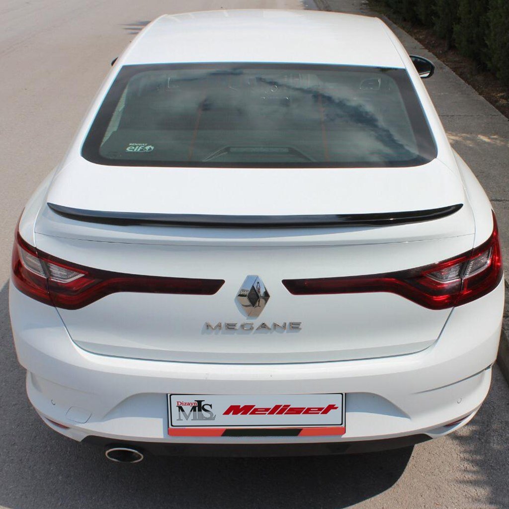 Renault Megane 4 SD Bagaj Üstü Spoiler 2015 Yılı ve Sonrasına Uyumludur