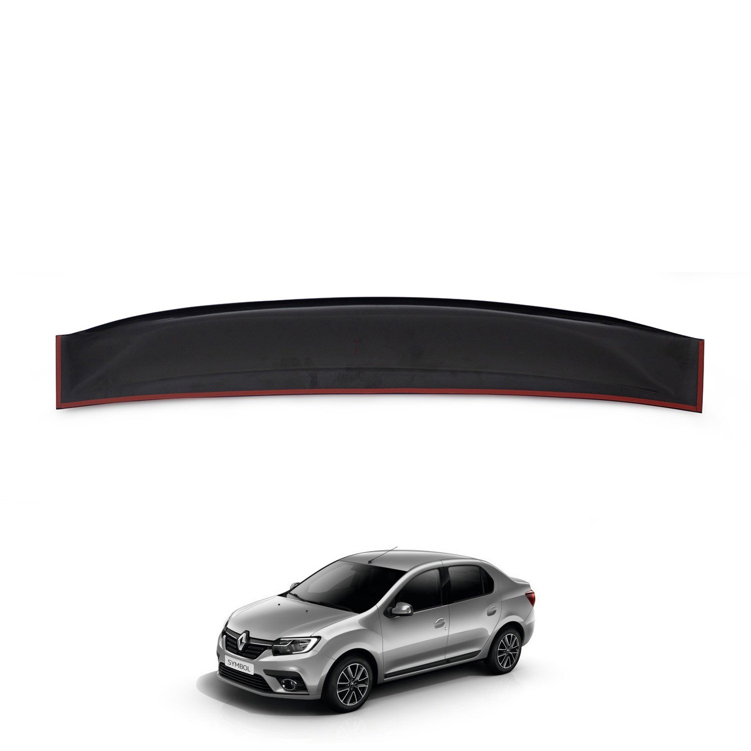 Renault Symbol Arka Cam Üstü Spoiler 2013 Yılı ve Sonrasına Uyumludur