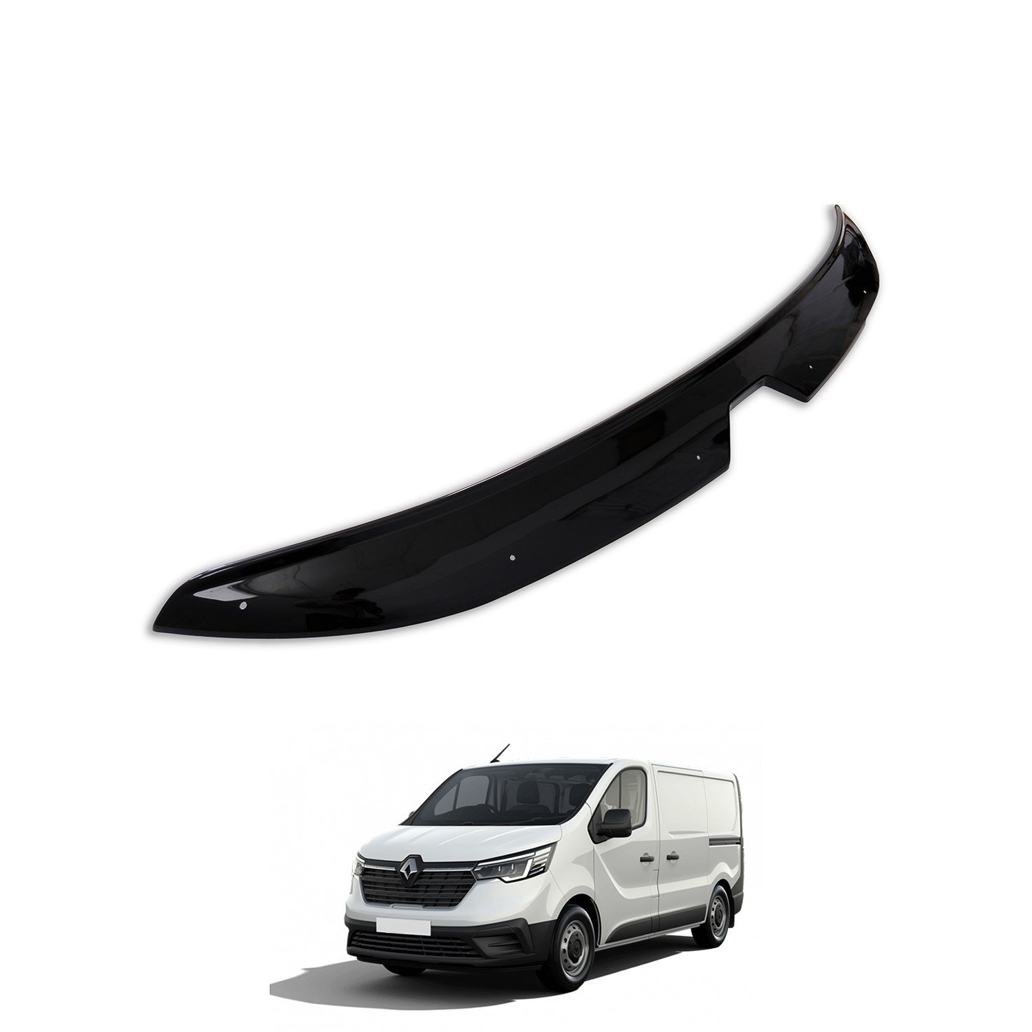 Renault Trafic 4 Uyumlu Ön Kaput Rüzgarlığı 2020 Yılı ve Sonrasına Uyumludur