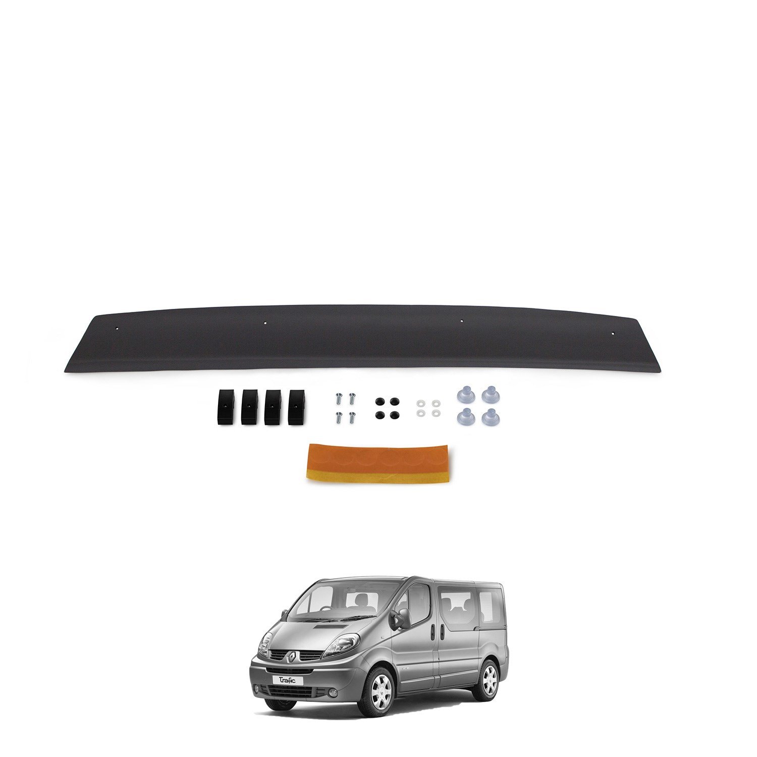Renault Trafic Ön Kaput Rüzgarlığı 2003-2014 Yılı ve Arasına Uyumludur