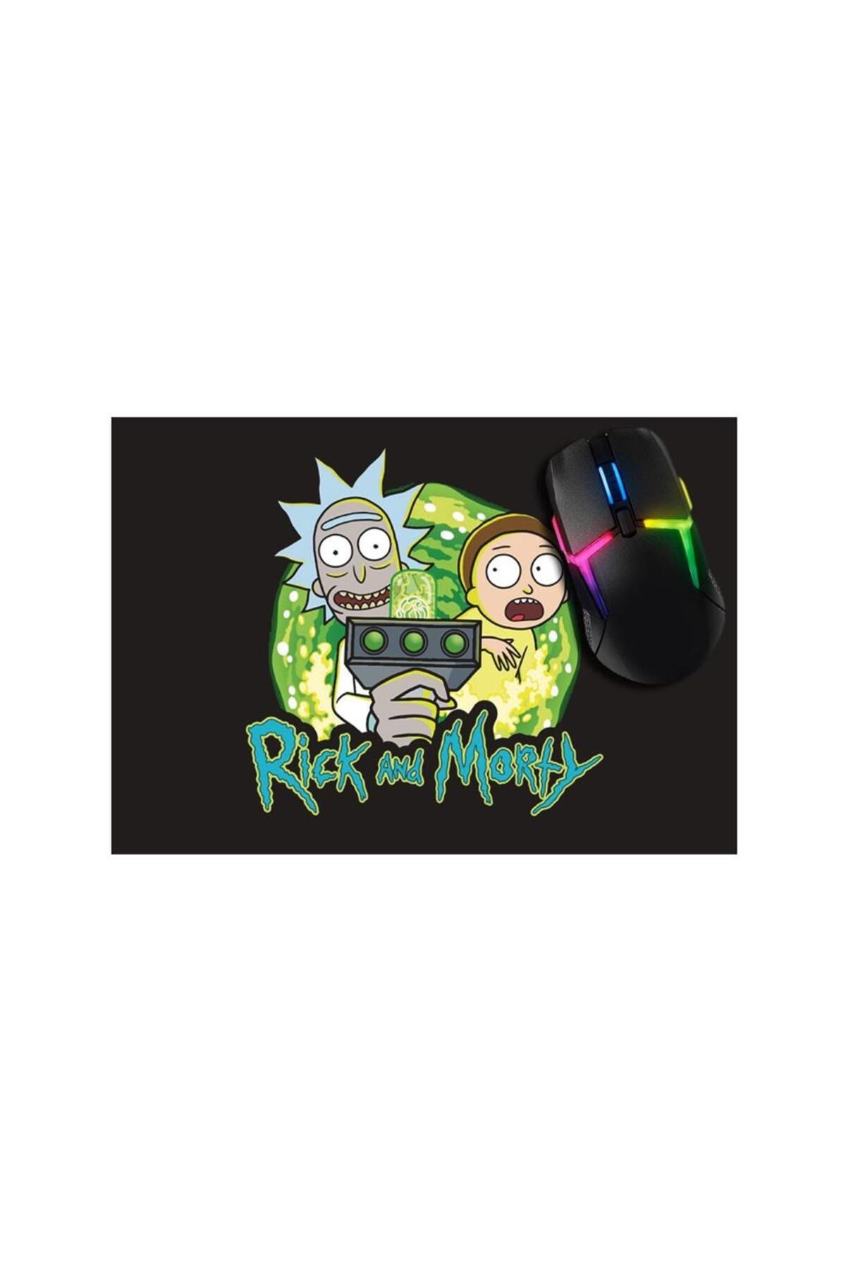 Rick And Morty Gaming Oyuncu Mouse Pad