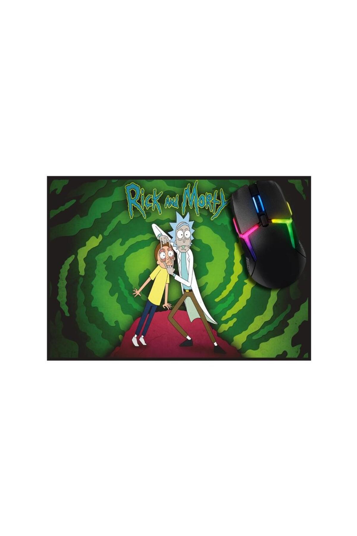 Rick And Morty Gaming Oyuncu Mouse Pad