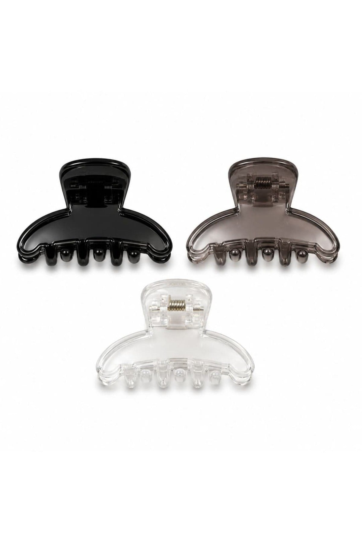 Şeffaf Mini Mandal Toka 3’lü Set