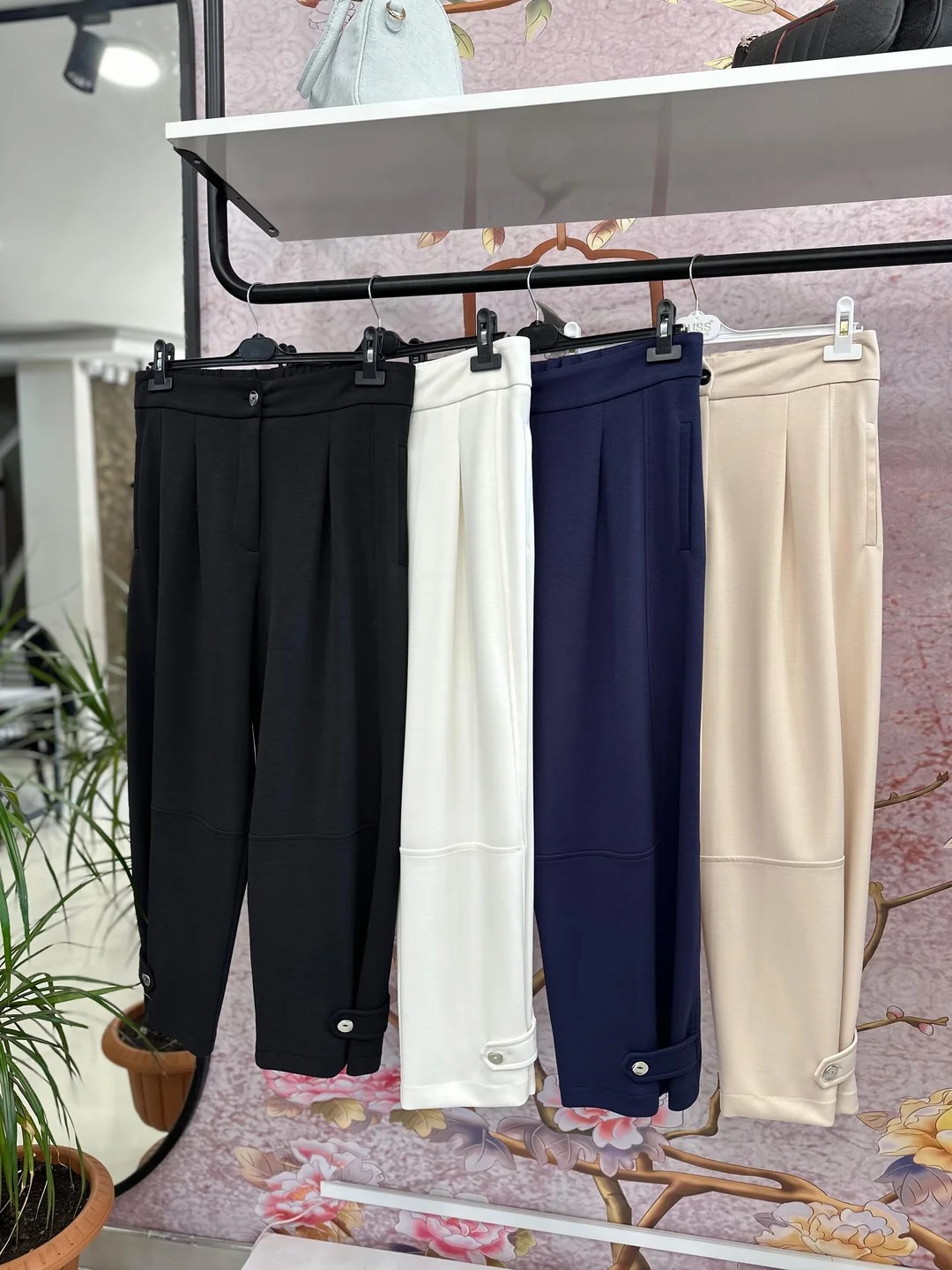 SENTEZ ATLAS PAÇASI APOLETLİ BAMBU PANTOLON