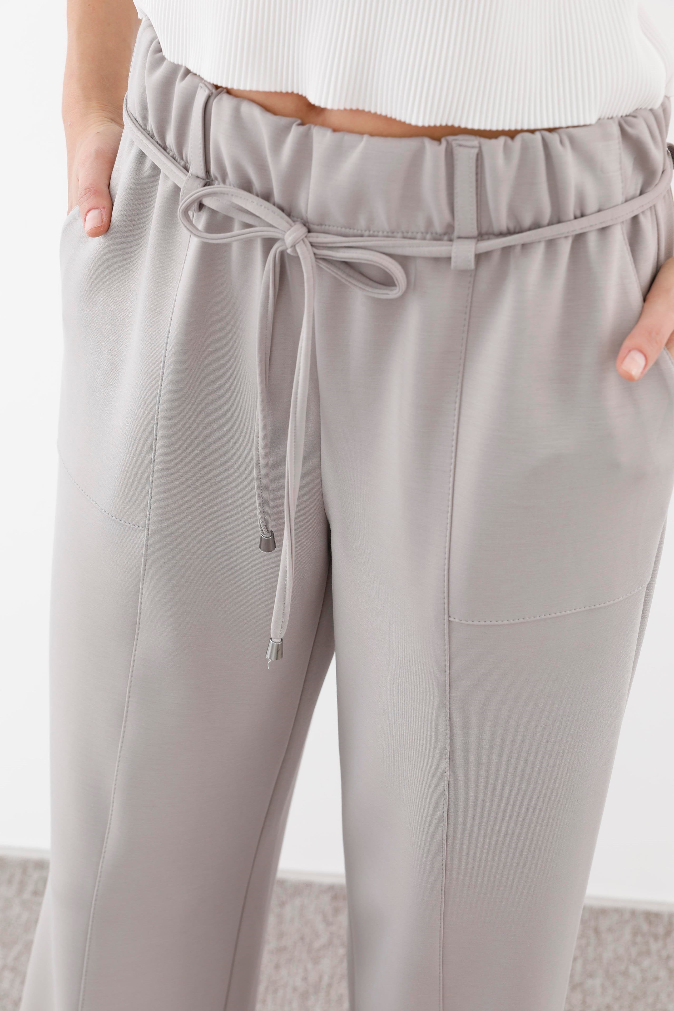 SENTEZ LİON BAMBU GENİŞ PAÇA PANTOLON