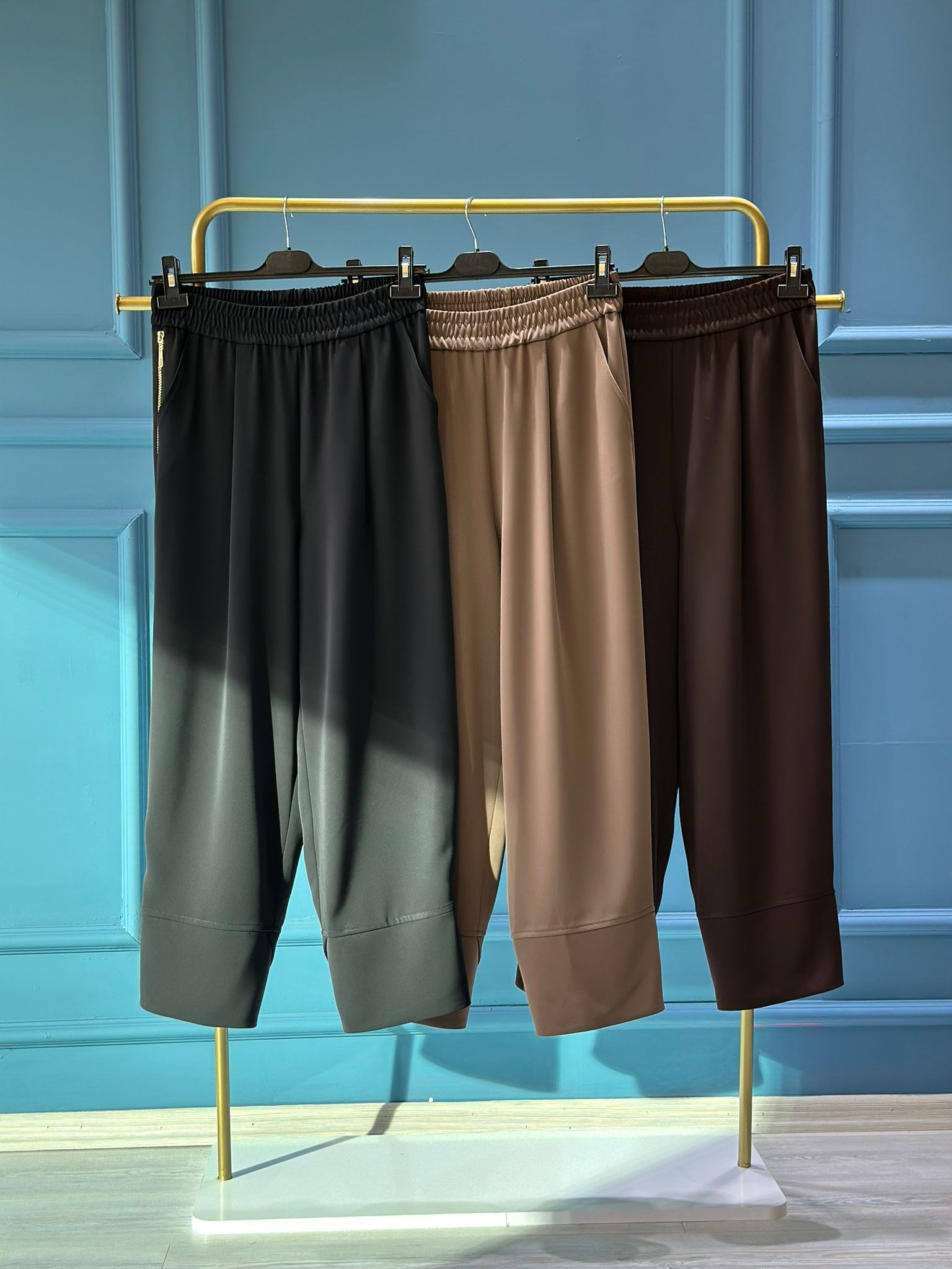 SENTEZ Love Yandan Fermuarlı Pantolon