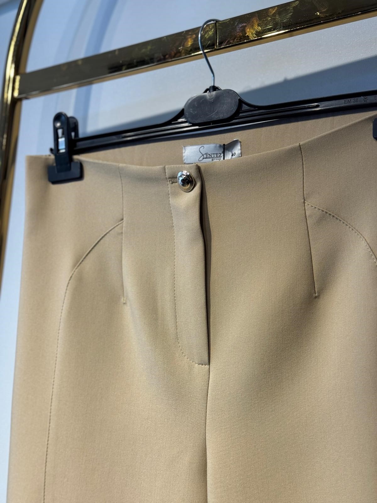 SENTEZ Milano Boru Paça Rahat Pantolon