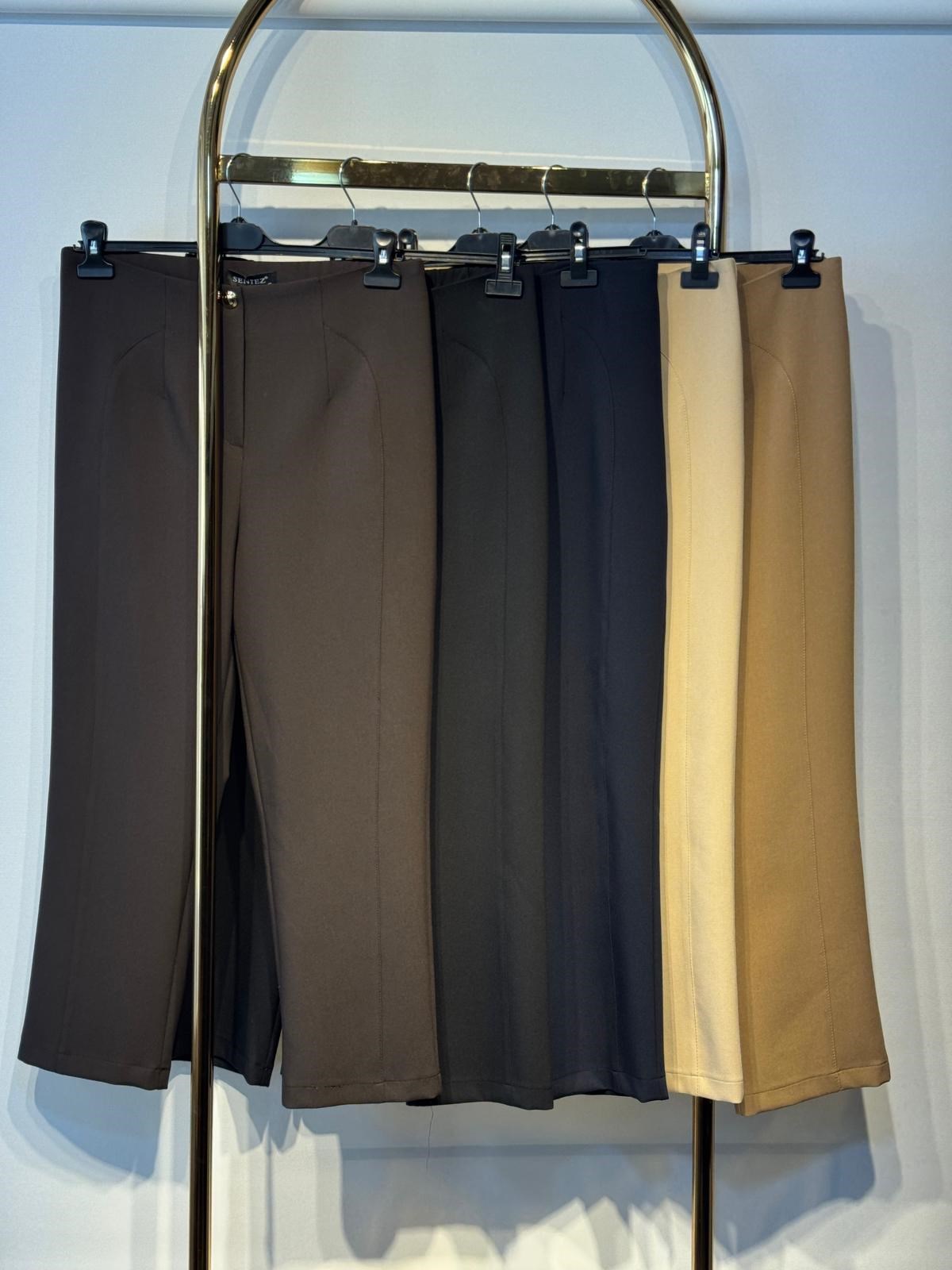 SENTEZ Milano Boru Paça Rahat Pantolon