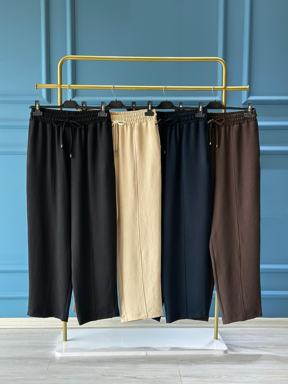 SENTEZ Nepal Beli Lastikli Pantolon