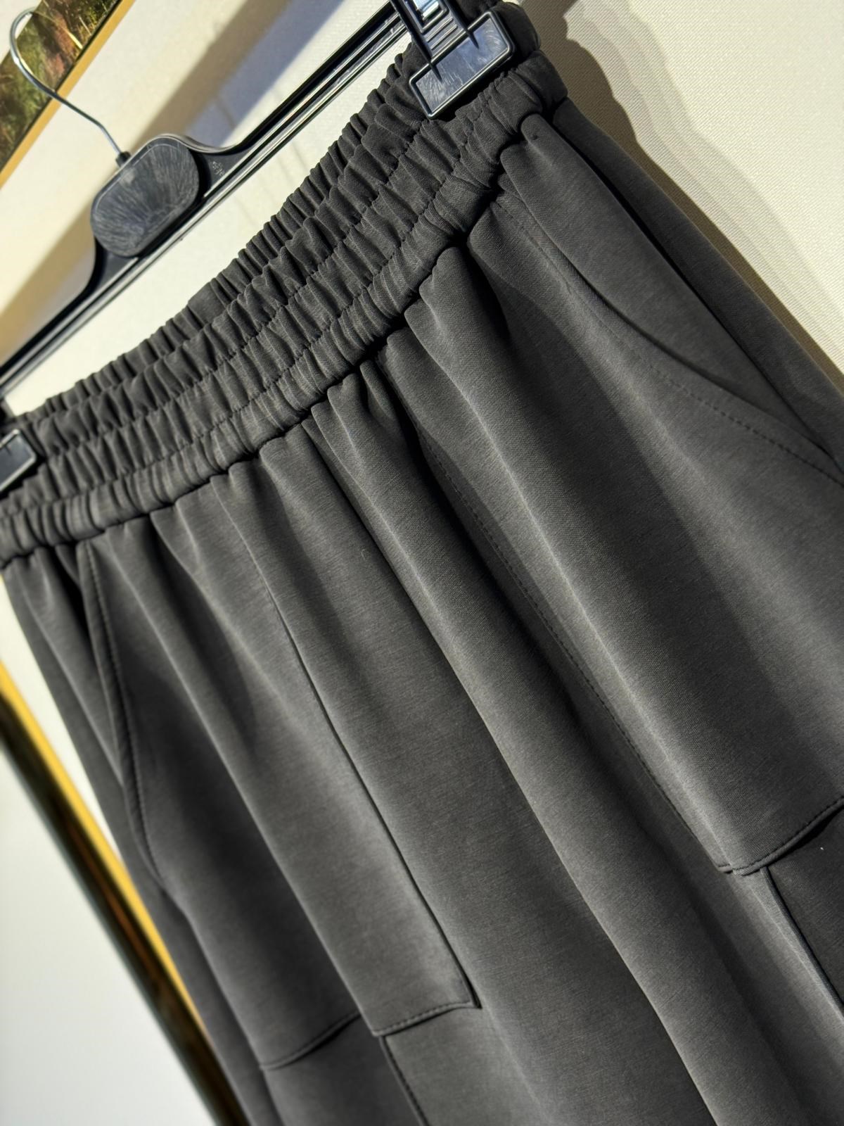 SENTEZ Noir Kargo Cepli Pantolon