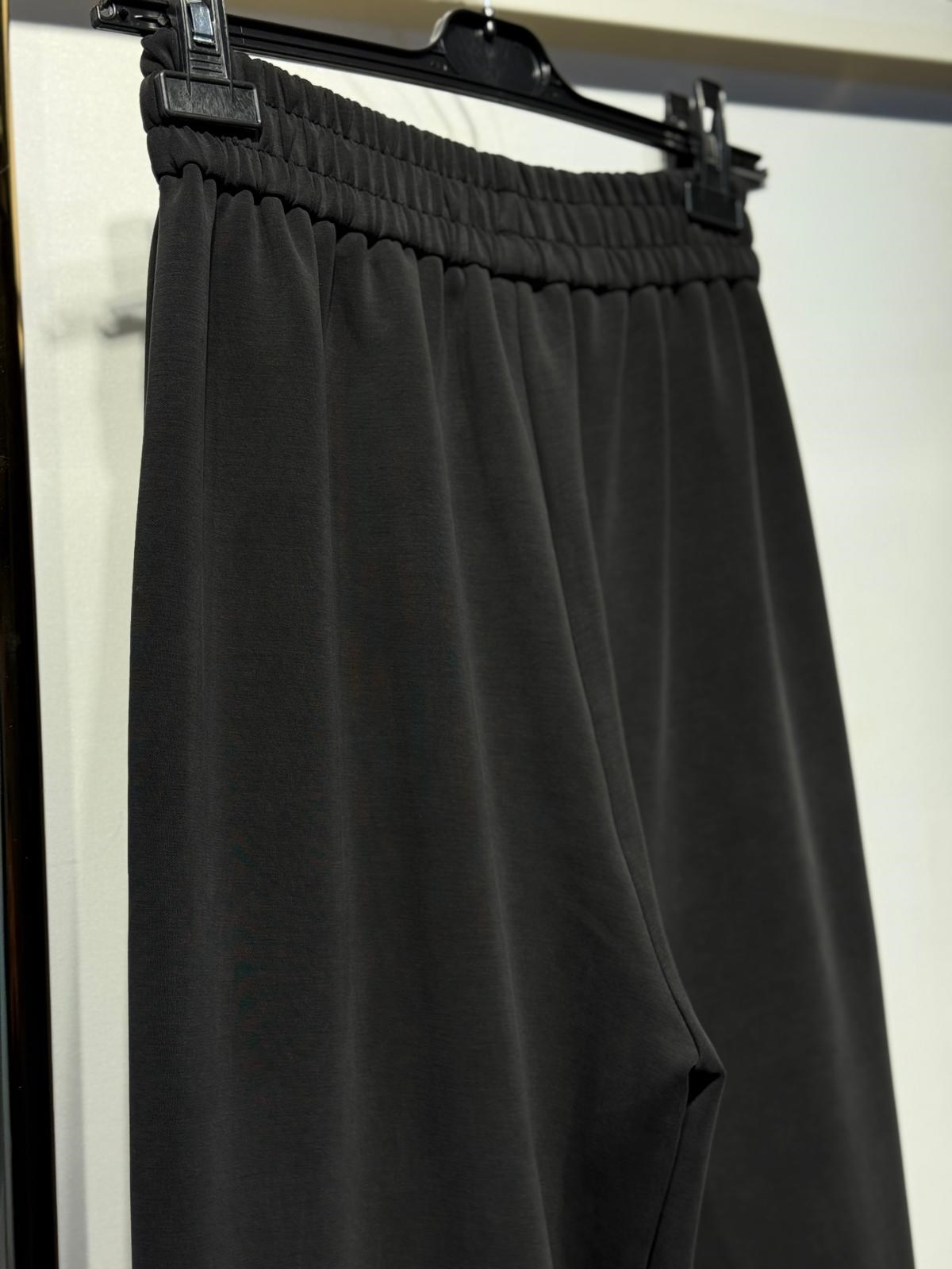 SENTEZ Noir Kargo Cepli Pantolon
