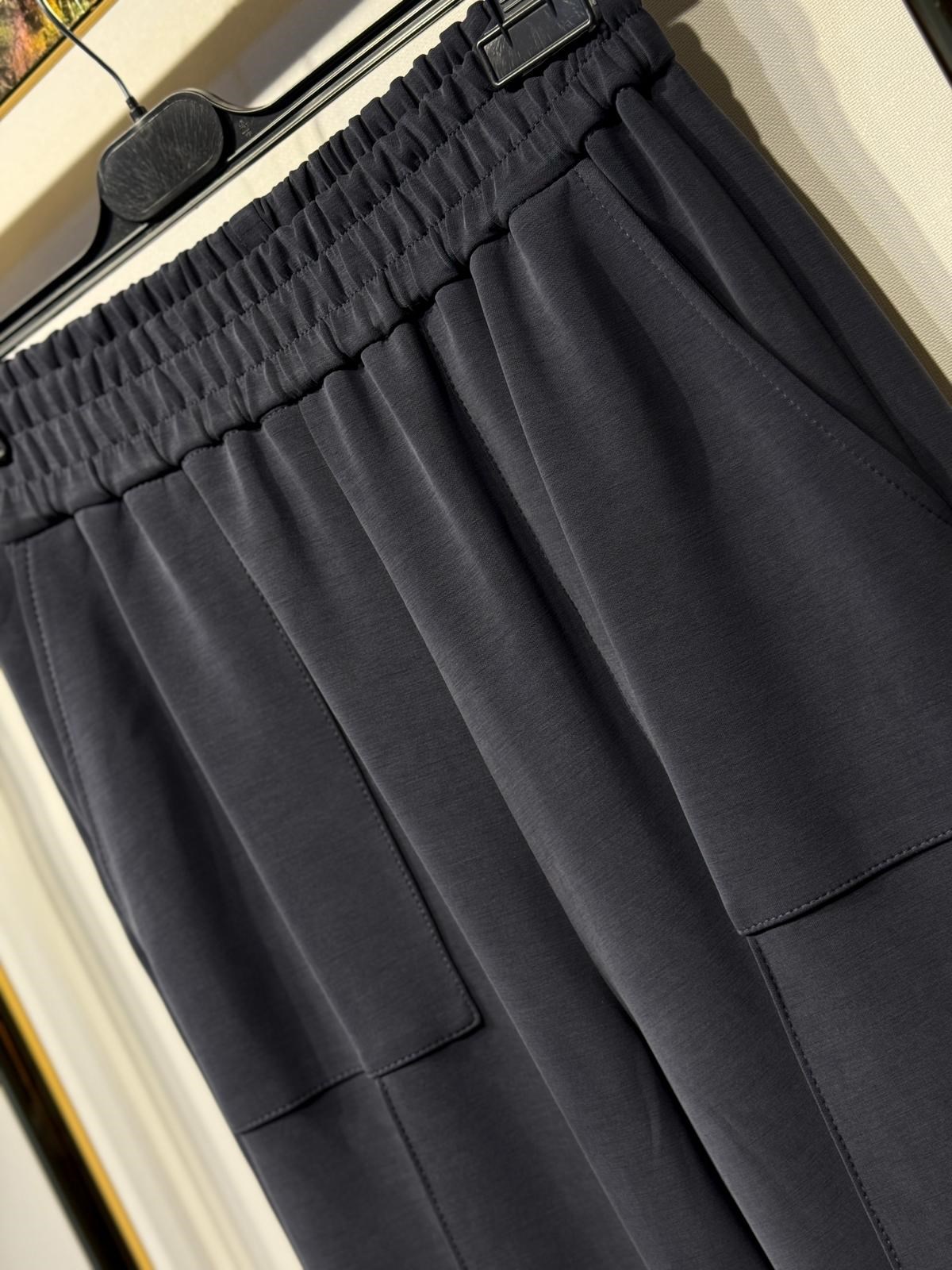 SENTEZ Noir Kargo Cepli Pantolon