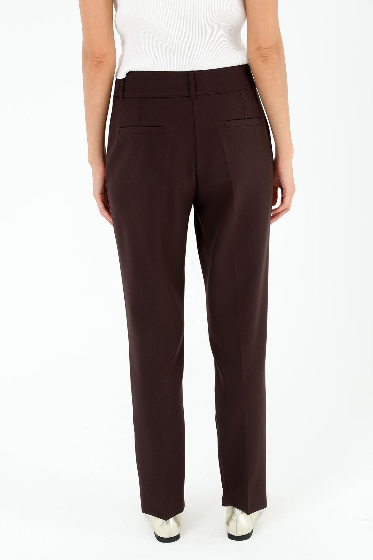SENTEZ Paçası Fermuarlı Classic Pantolon