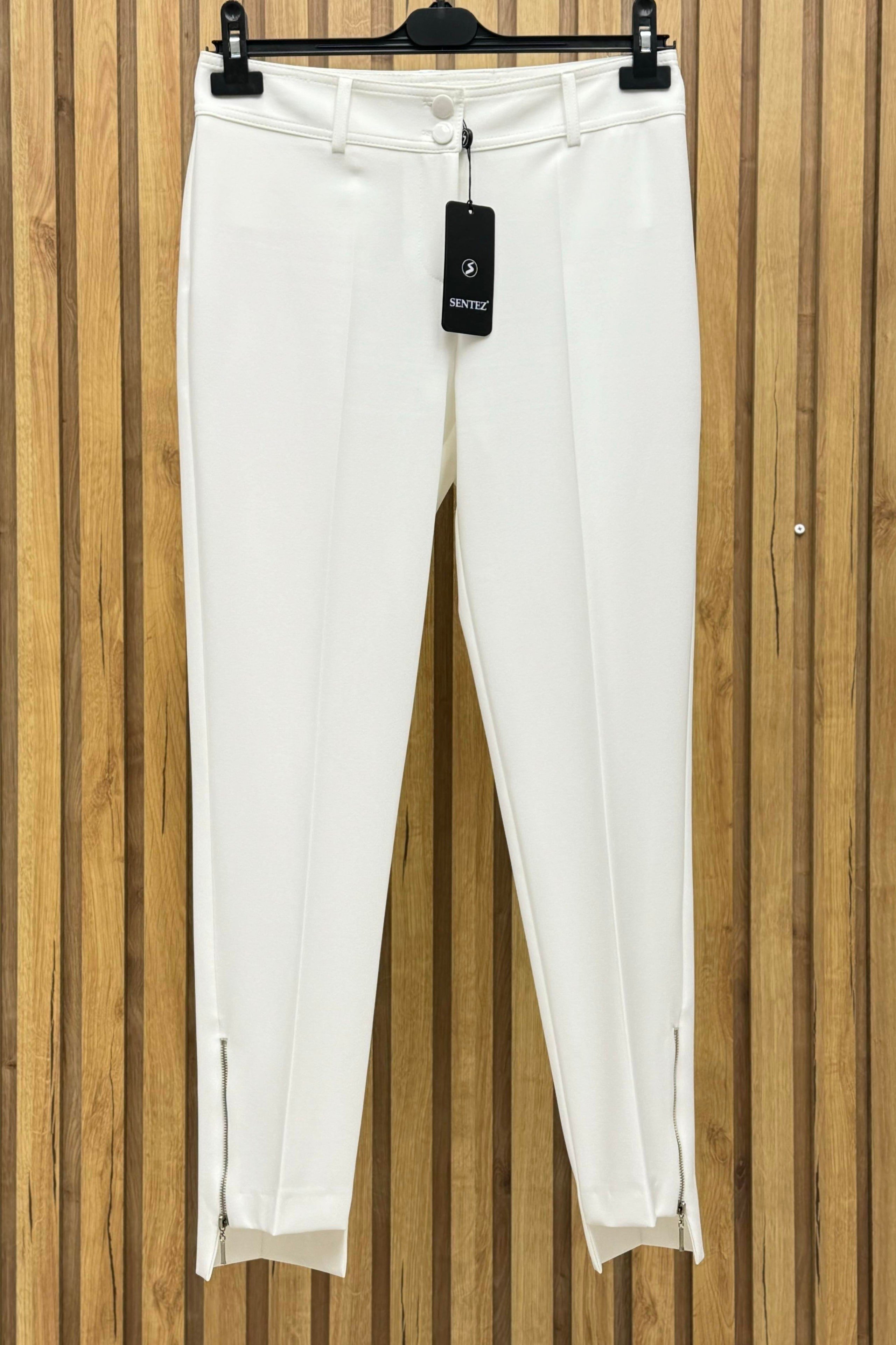 SENTEZ Paçası Fermuarlı Classic Pantolon