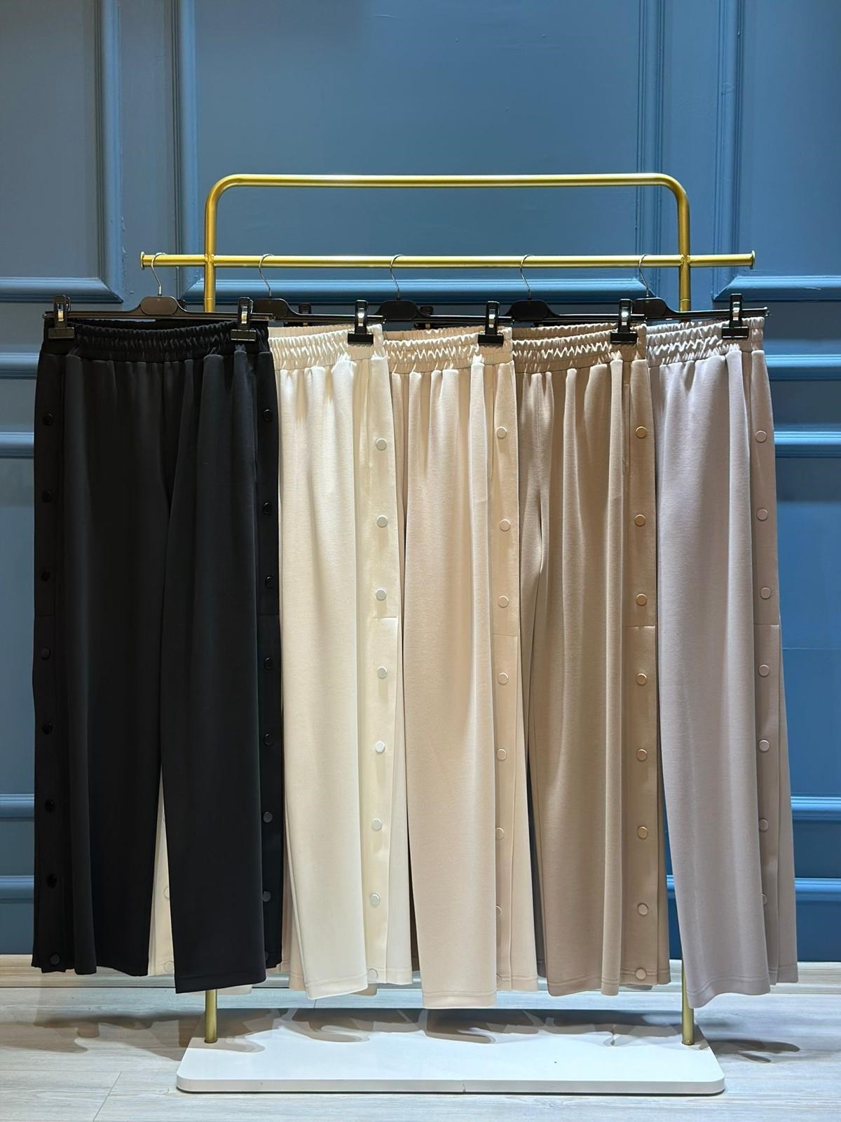 SENTEZ TOKYO BAMBU GENİŞ PAÇA PANTOLON