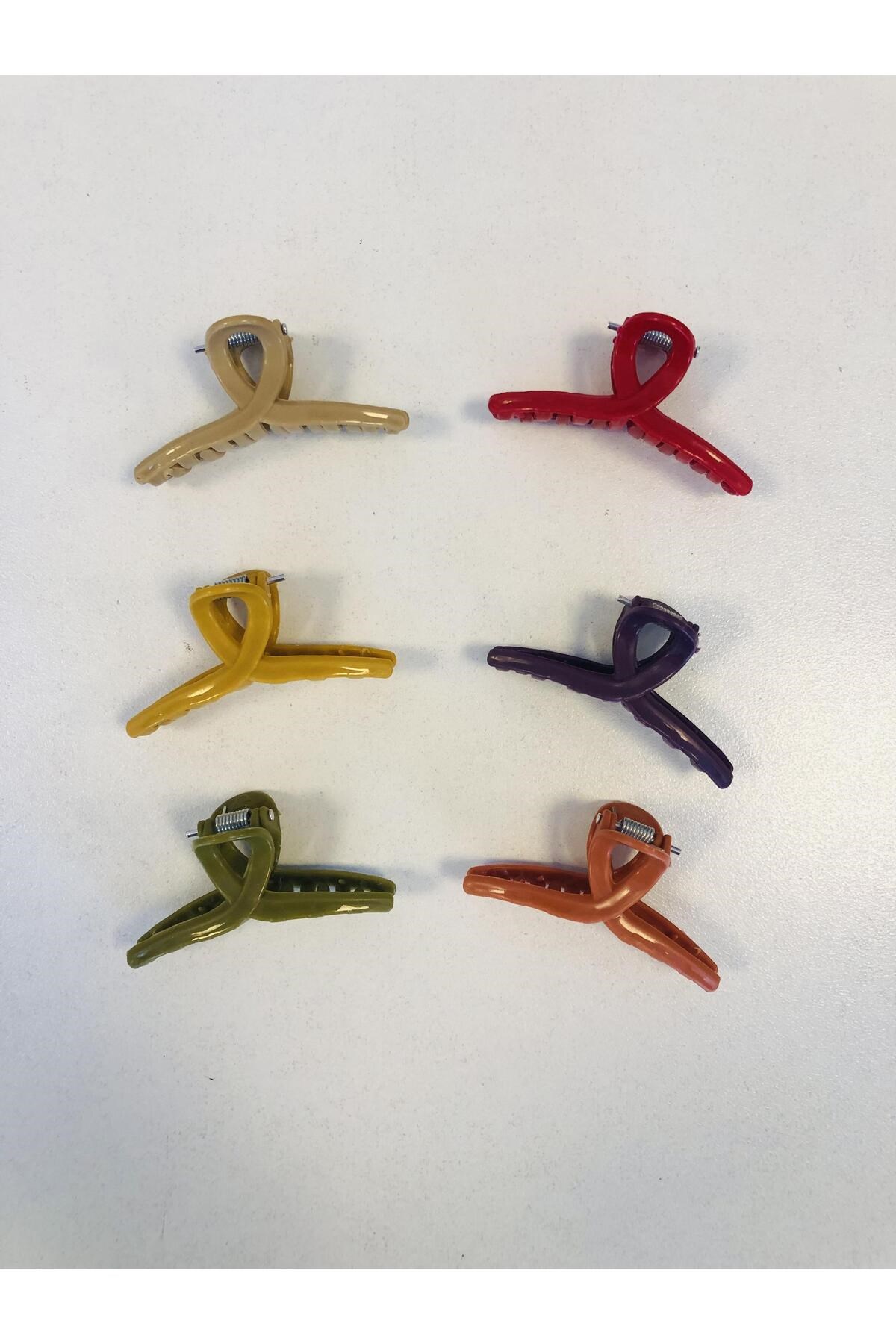 Siyah Fiyonk Mandal Toka - Orta Boy 6 cm 1 Adet