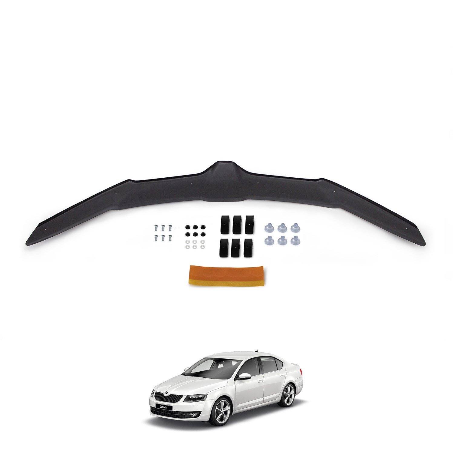 Skoda Octavia Ön Kaput Rüzgarlığı 2013-2019 Yılı ve Arasına Uyumludur