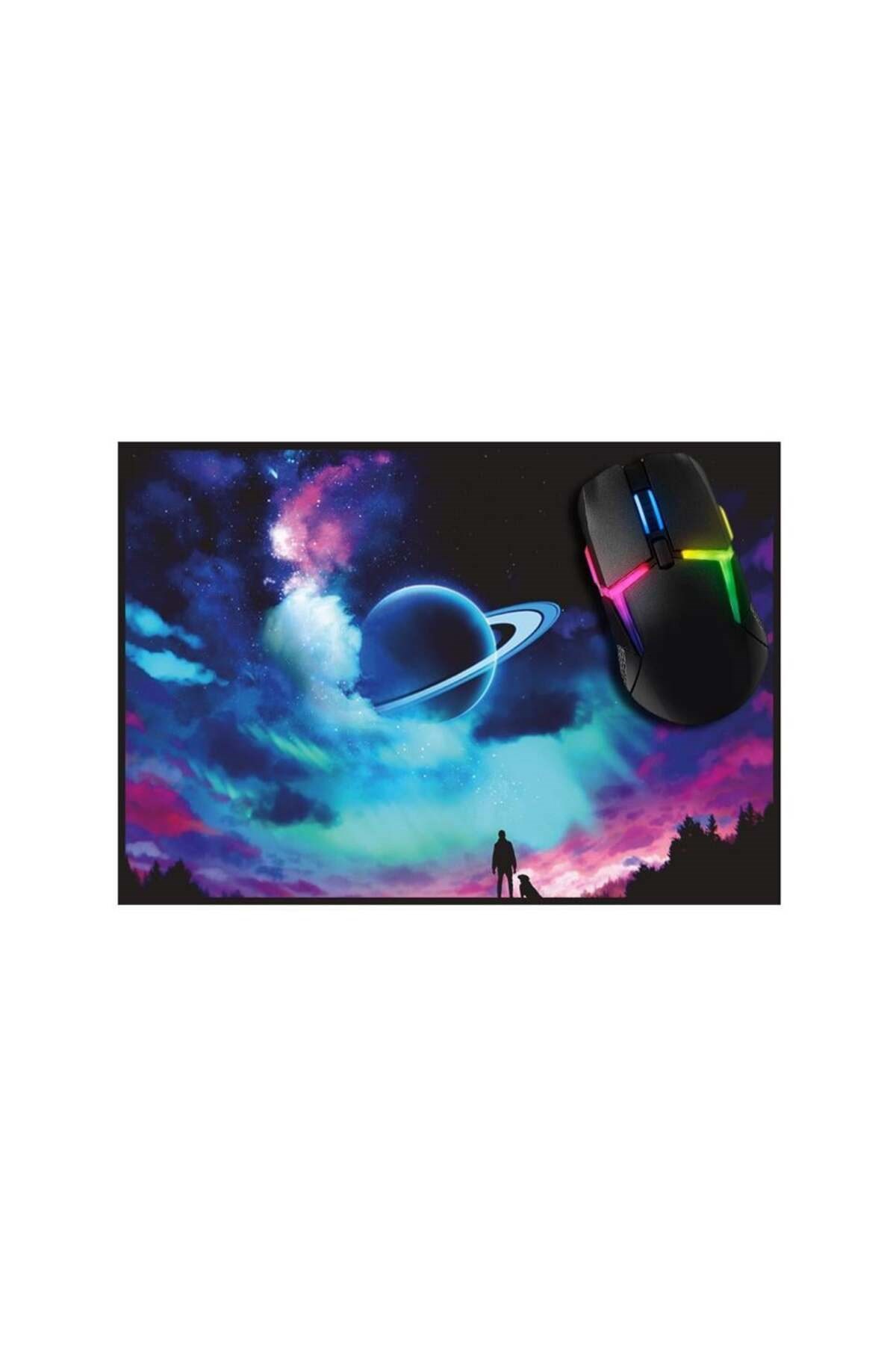 Sky Saturn Gaming Oyuncu Mouse Pad