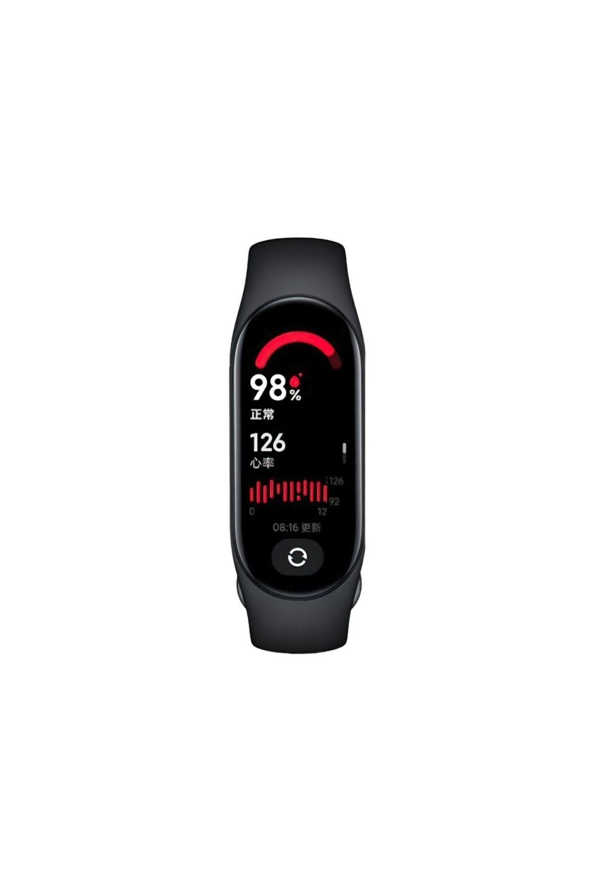 Smart Band 7 Black - Siyah Akıllı Bileklik (Xiaomi Türkiye Garantili)