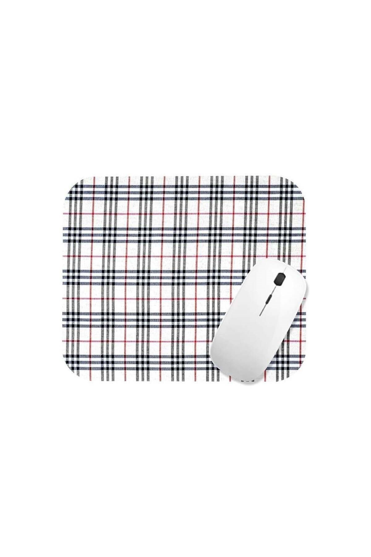 Soft Ortopedik Çift Taraflı Mouse Pad (BURBERY)