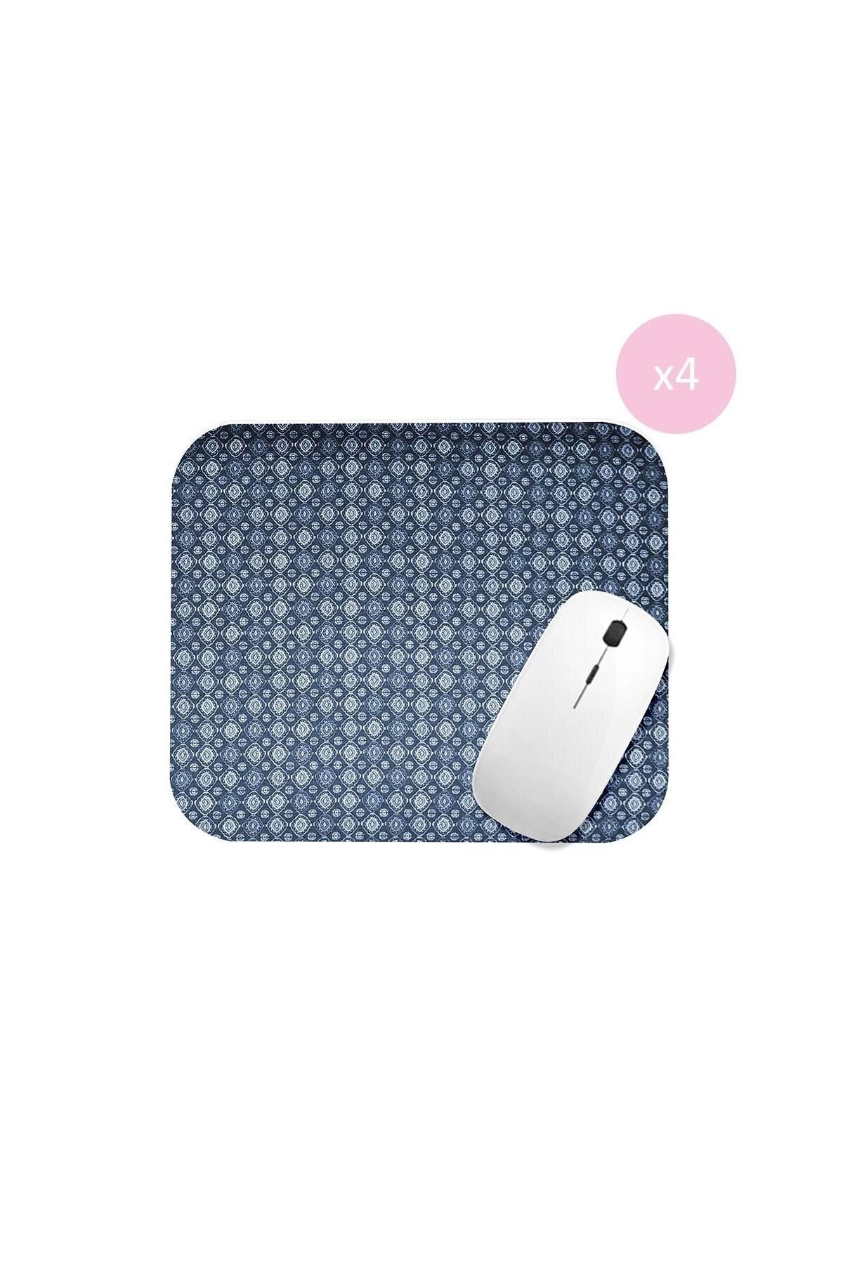 Soft Ortopedik Çift Taraflı Mouse Pad 4'lü