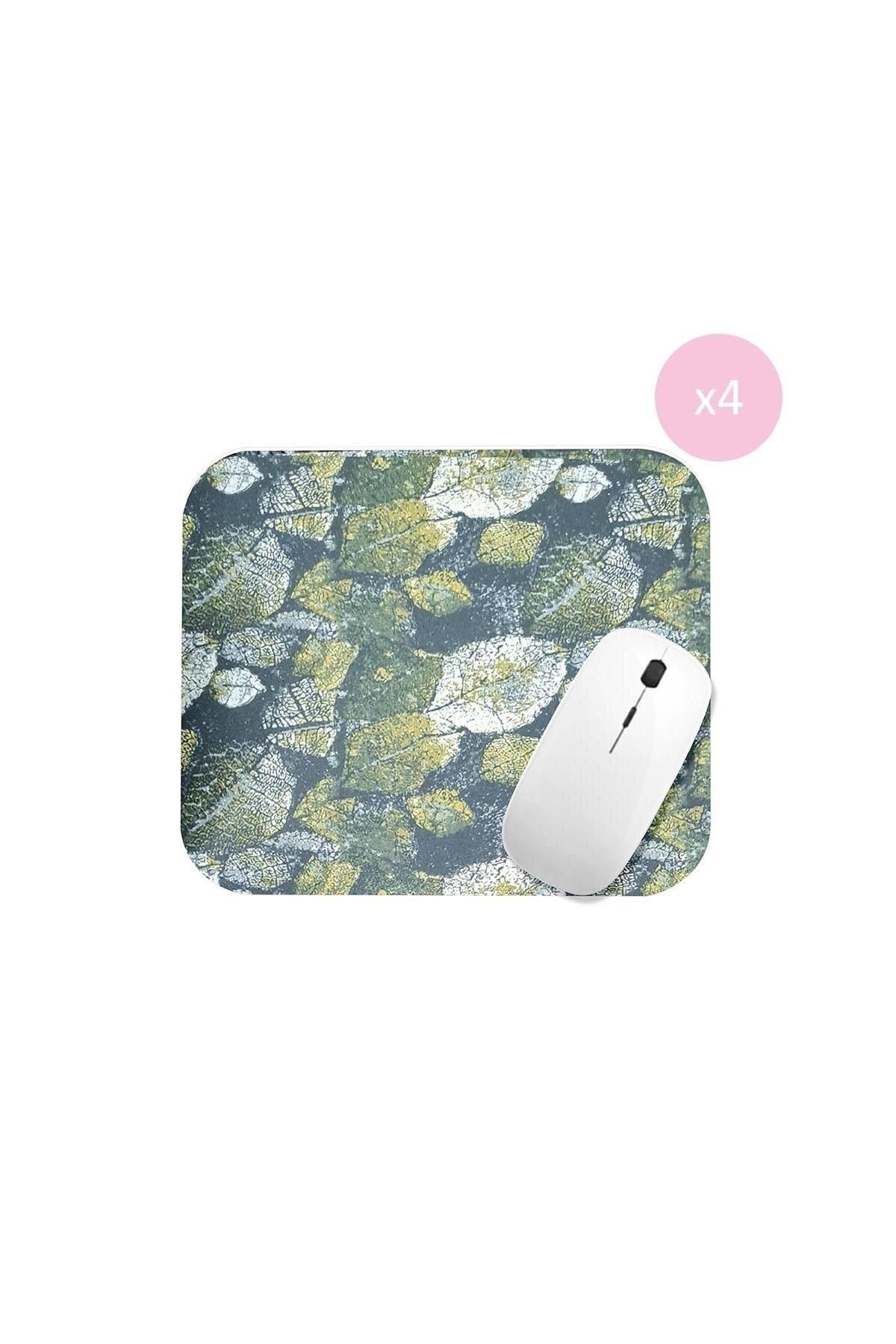 Soft Ortopedik Çift Taraflı Mouse Pad 4'lü
