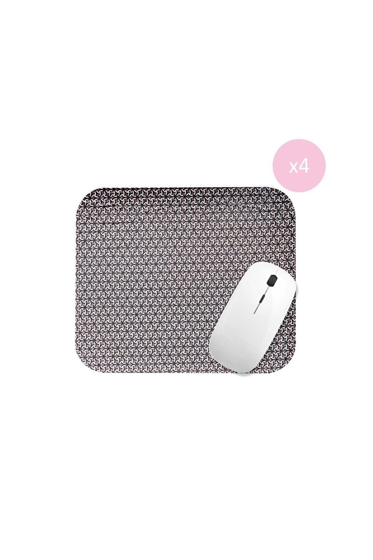 Soft Ortopedik Çift Taraflı Mouse Pad 4'lü