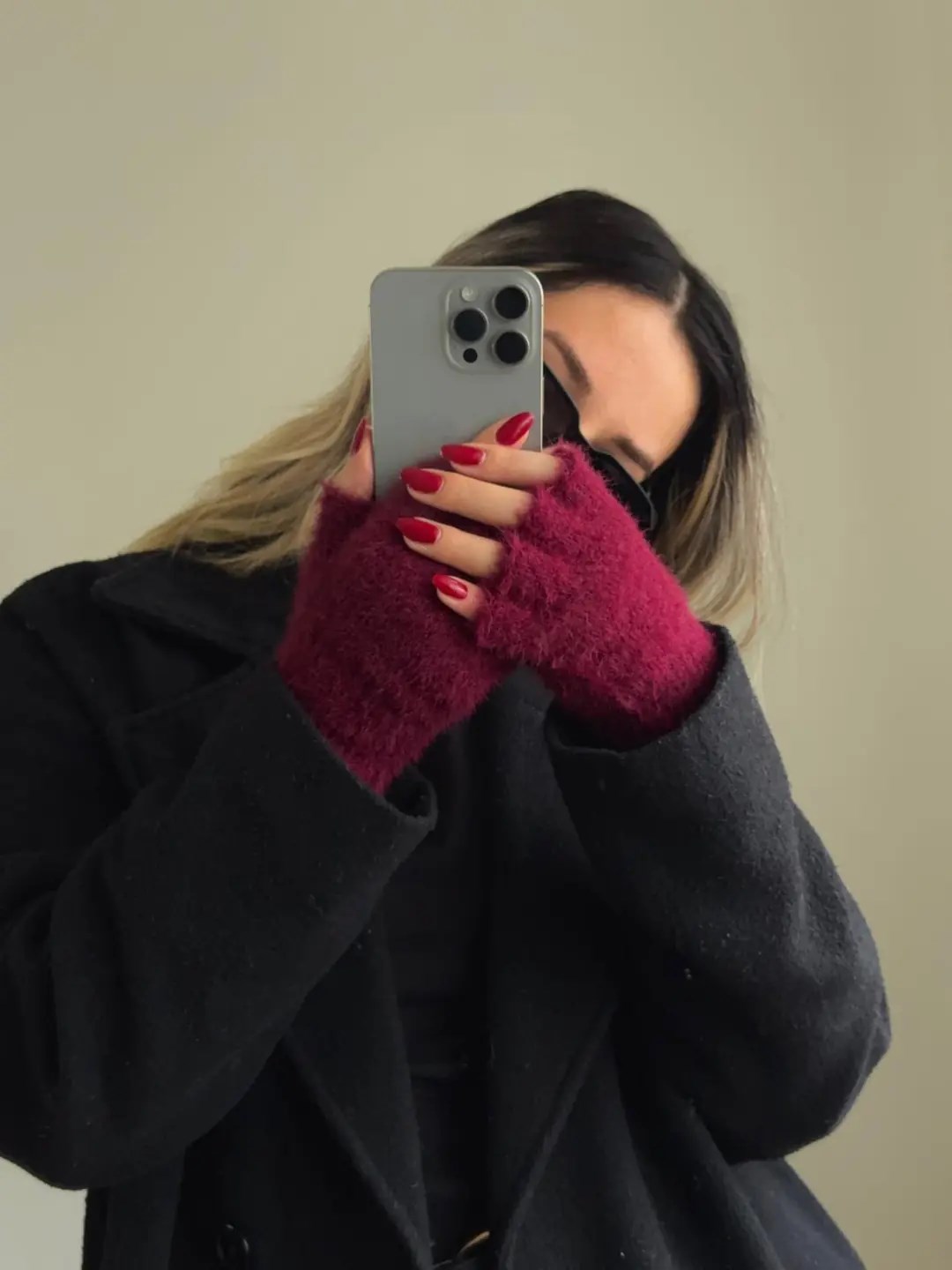 Soft Touch Kesik Eldiven Beyaz