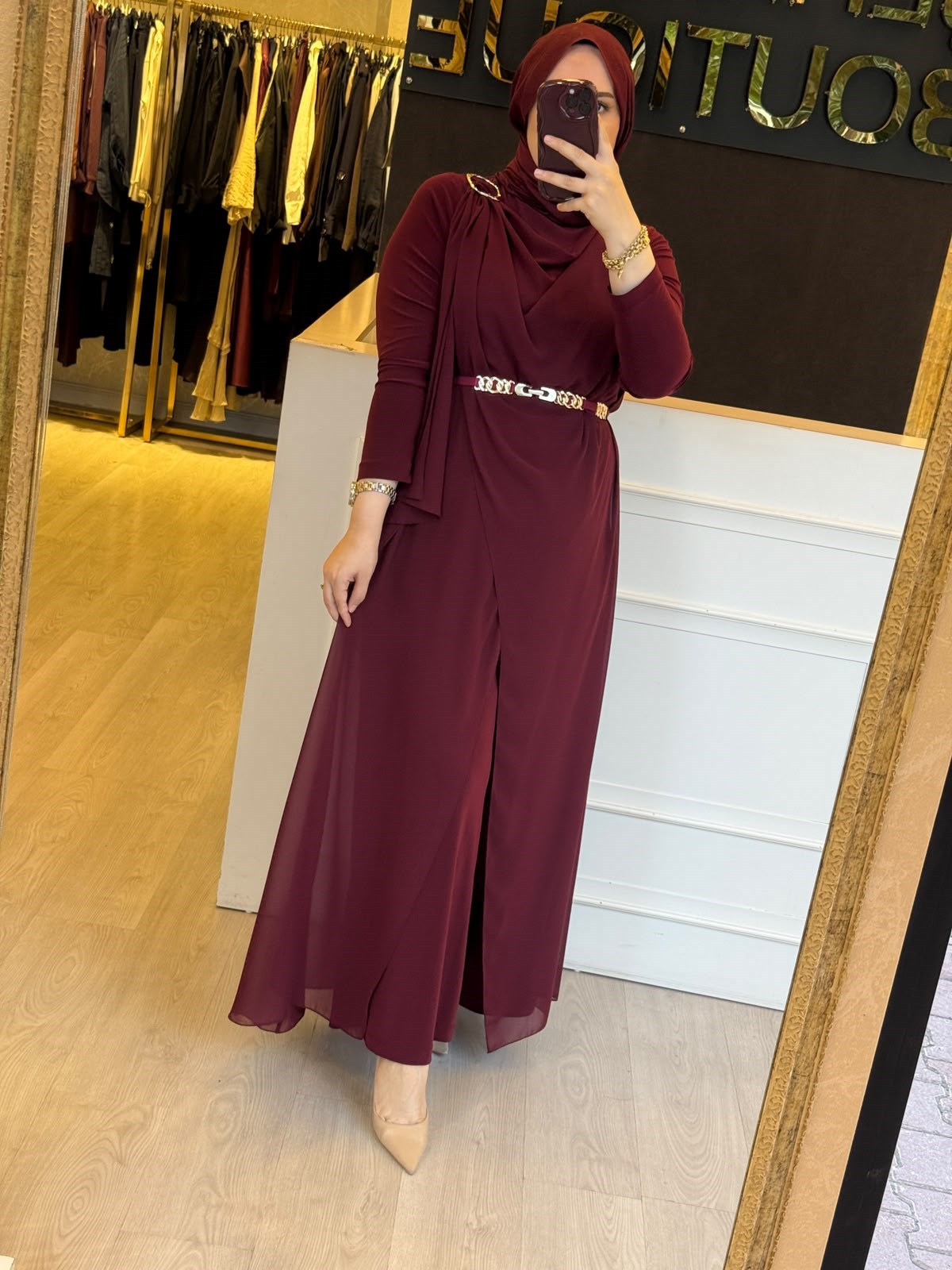 SOLİS Beli Kemerli Tulum